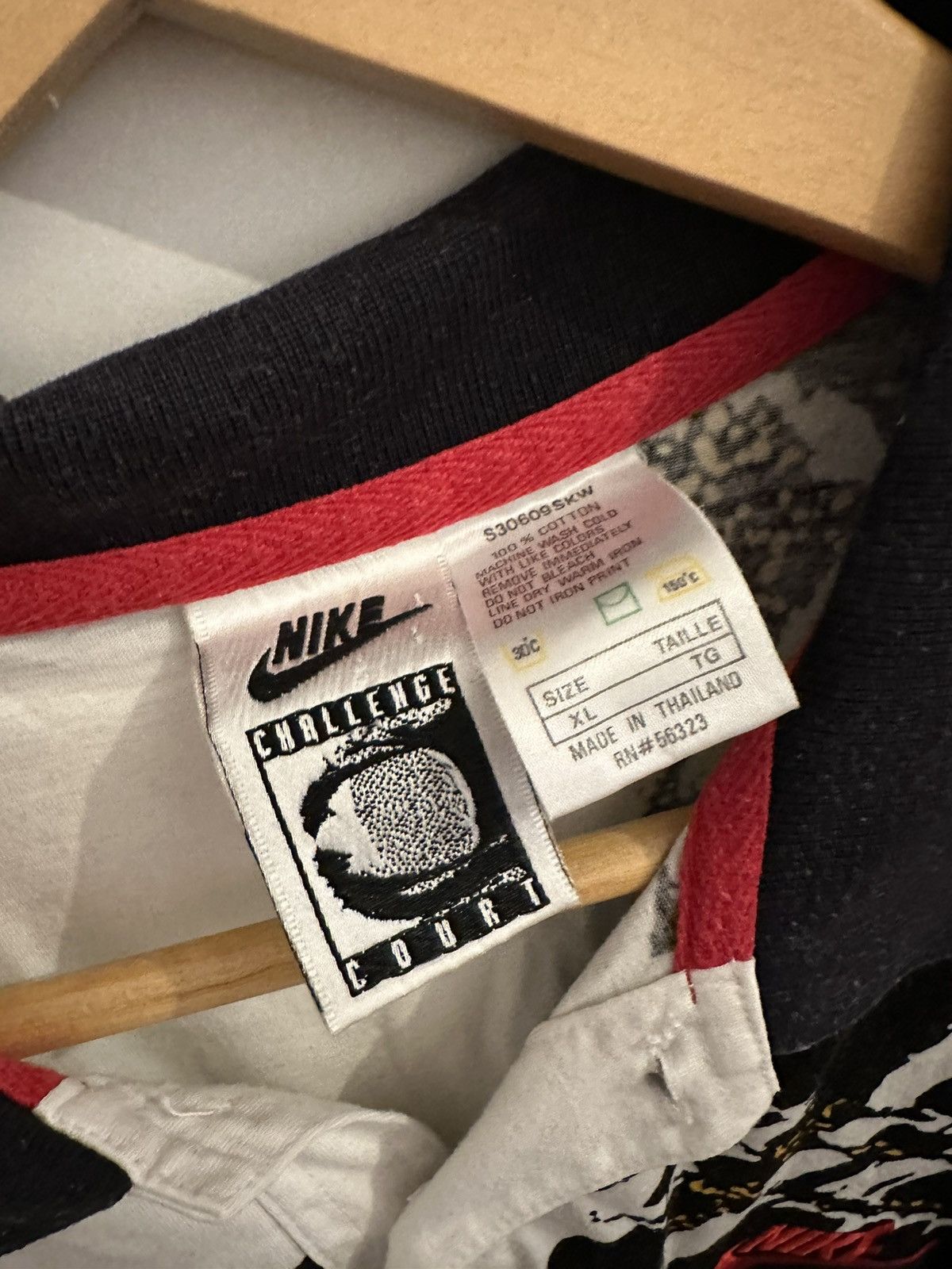 Nike Nike Air Challenge Court Shirt Size M Shirt ATP Size US XL / EU 56 / 4 - 7 Thumbnail