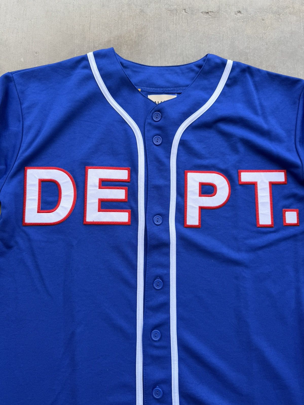 Gallery Dept. Gallery Dept. Echo Park Baseball Jersey – Navy Blue Large Size US L / EU 52-54 / 3 - 4 Thumbnail