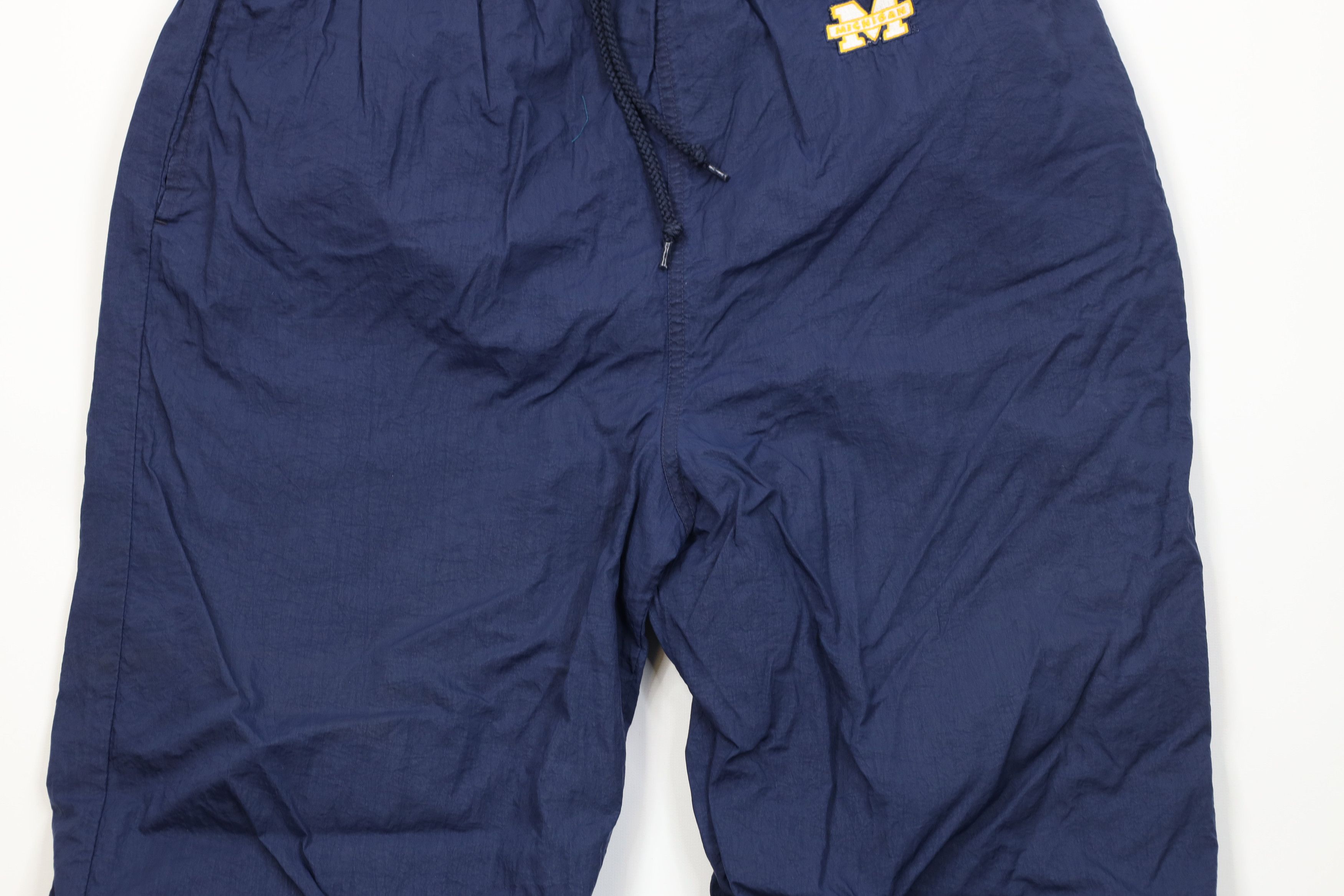 Champion Vintage 90s Champion University Michigan Windbreaker Pants Size US 34 / EU 50 - 3 Thumbnail