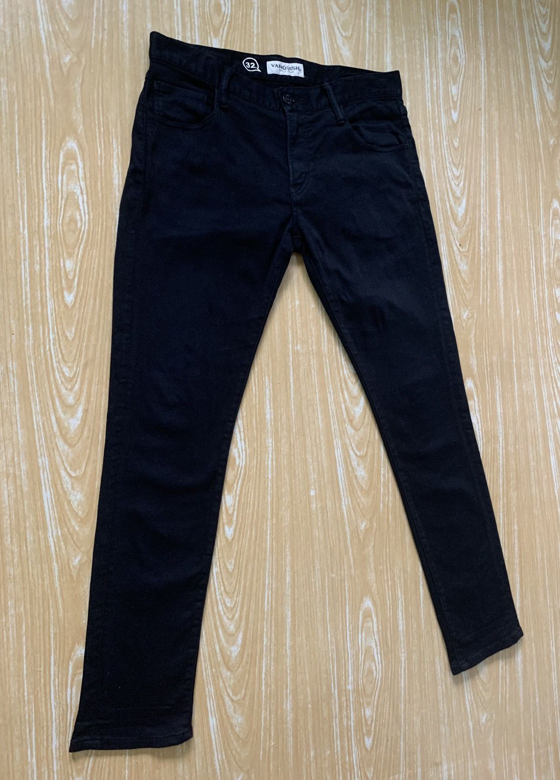 Vanquish 🔥 Vanquish Tokyo Japan Skinny Stretching Jeans Pants Size US 31 - 3 Thumbnail