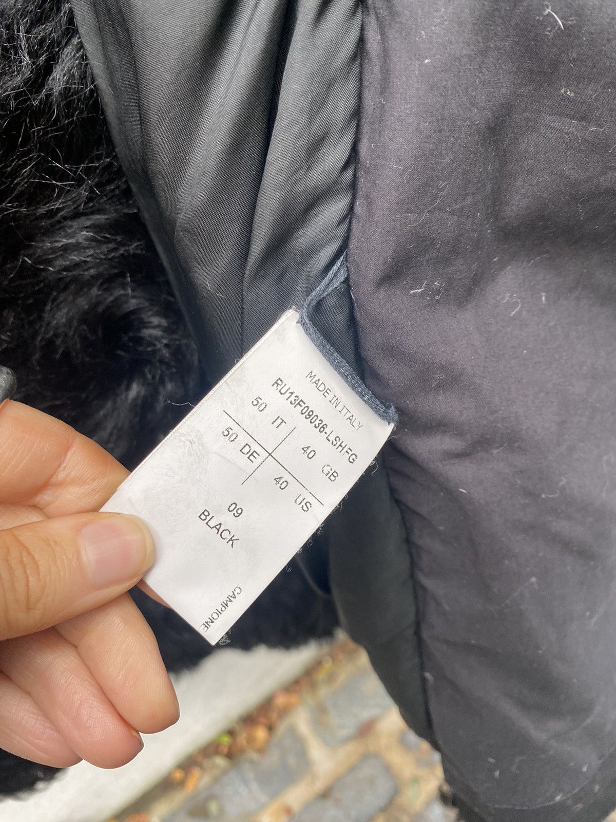 Rick Owens Rick Owens PLINTH FW13 Faux Fur Wrap Coat Size US XXS / EU 40 - 7 Thumbnail