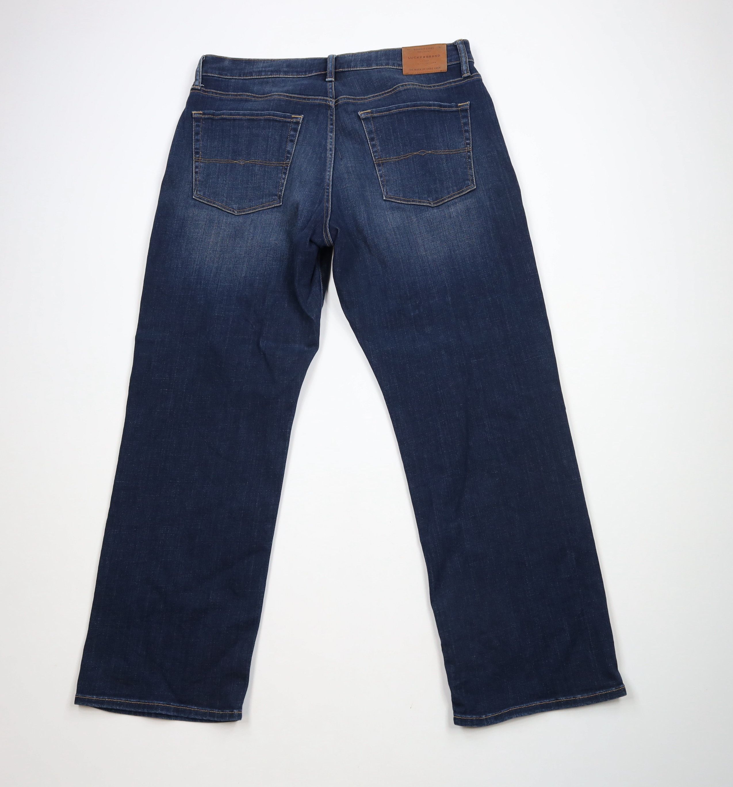 Lucky Brand × Vintage Vintage Lucky Brand Relaxed Straight Wide Leg Denim Jeans Size US 36 / EU 52 - 9 Thumbnail