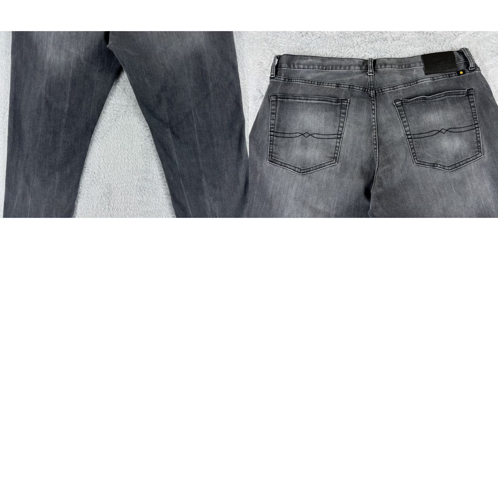 Lucky Brand Lucky Brand Jeans Mens 38 Black Denim 221 Original Straight 36x25 READ Size US 38 / EU 54 - 10 Thumbnail