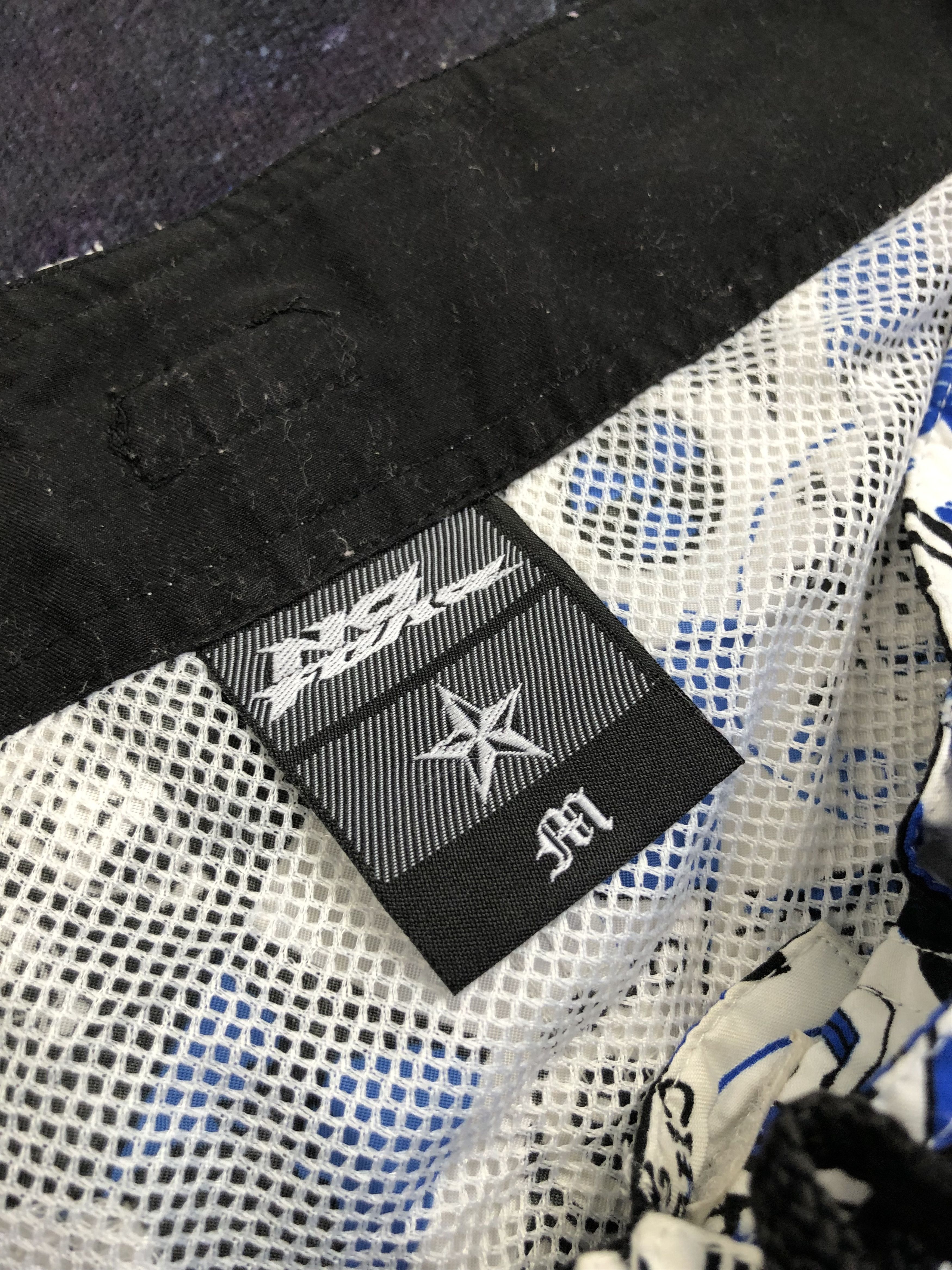 No Fear NO FEAR Crazy Y2k Monogram Shorts Streetwear Beach Serf Size US 33 - 7 Thumbnail