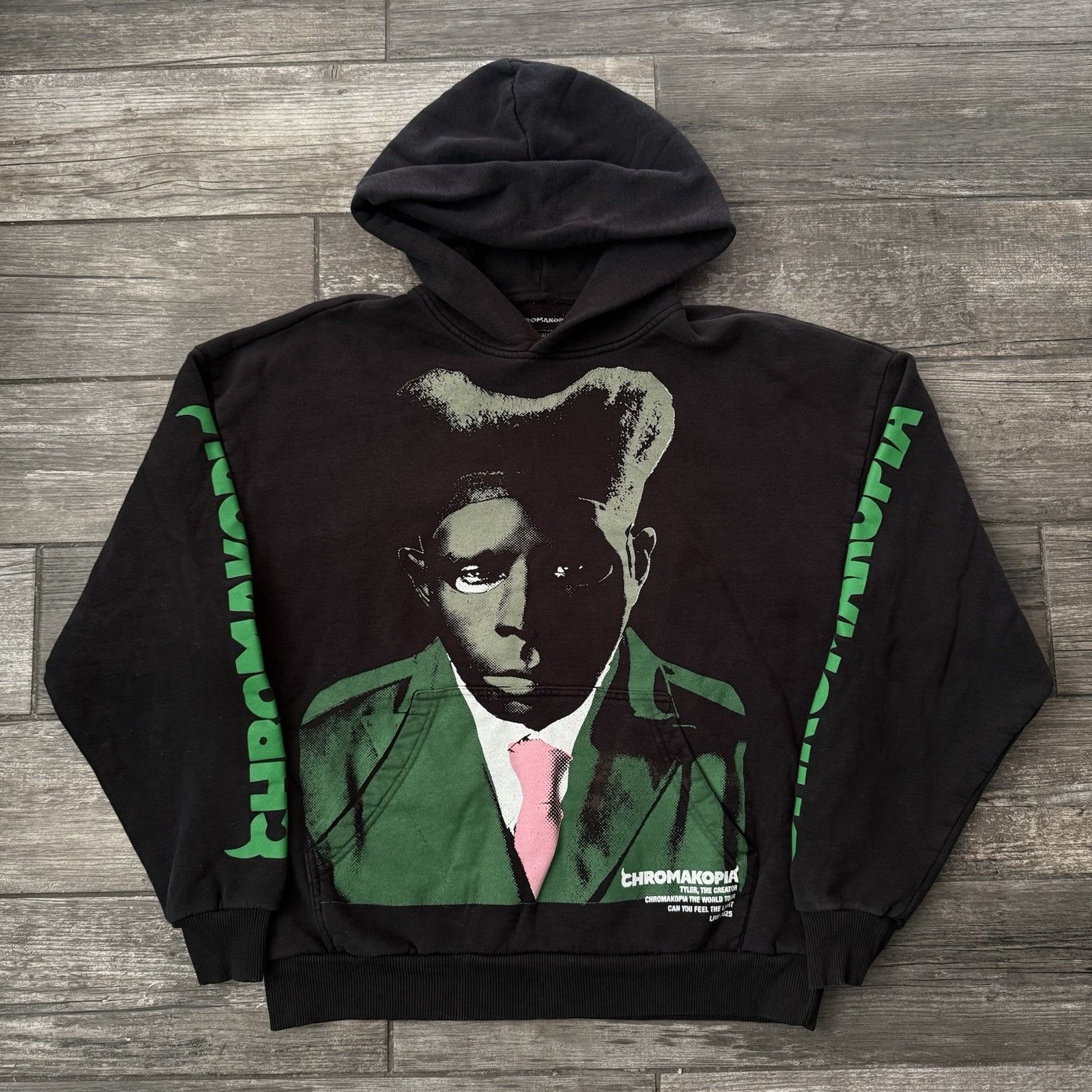 Golf Wang TYLER THE CREATOR CHROMAKOPIA GOLF WANG BLACK TOUR HOODIE SW Size US S / EU 44-46 / 1 - 8 Thumbnail