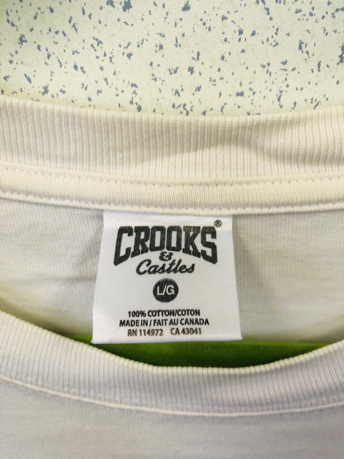 Crooks & Castles Crooks & Castles Big Spellout T-Shirt Size US L / EU 52-54 / 3 - 8 Thumbnail