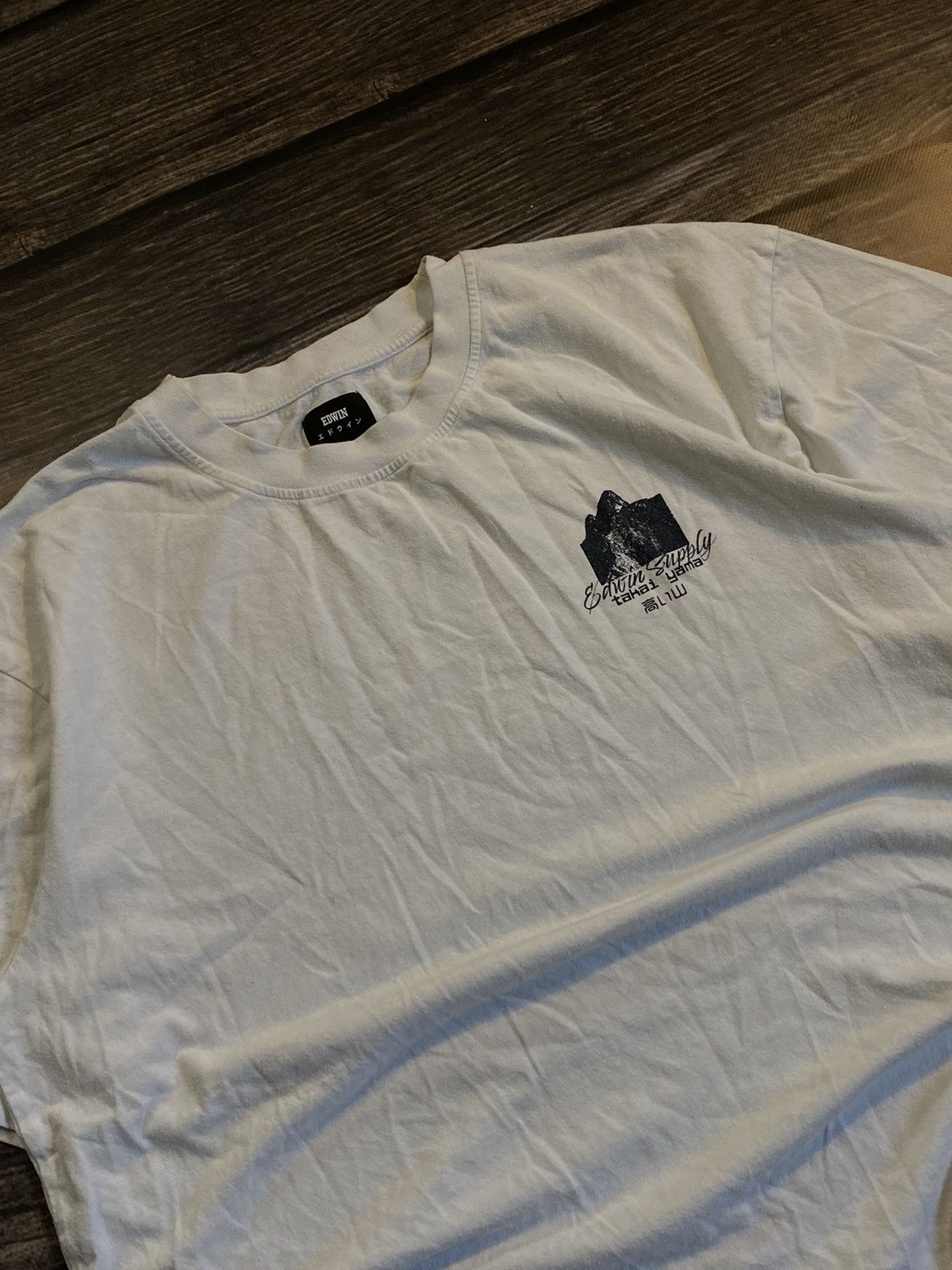 Edwin × Japanese Brand ⚡️ EDWIN JAPAN MOUNTAIN TEE Size US L / EU 52-54 / 3 - 8 Thumbnail