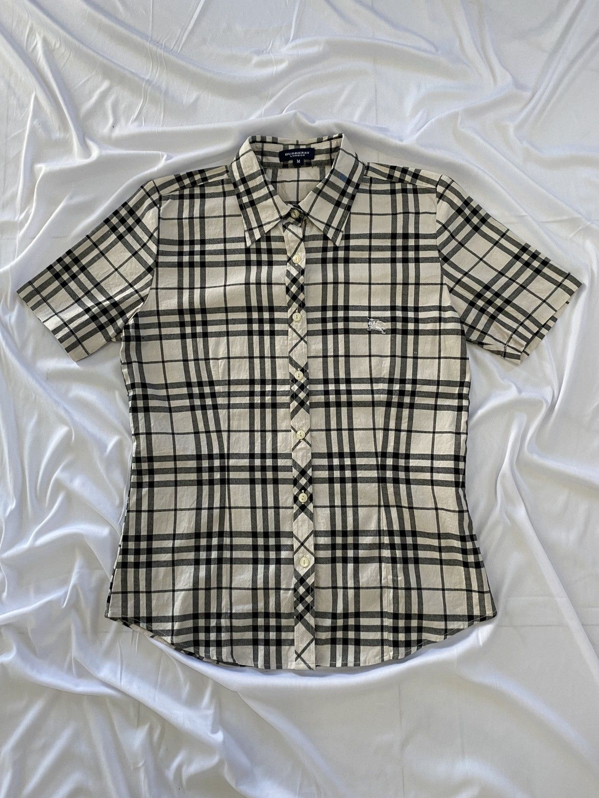 Burberry Burbbery shirt with nova check Size US M / EU 48-50 / 2 - 3 Thumbnail