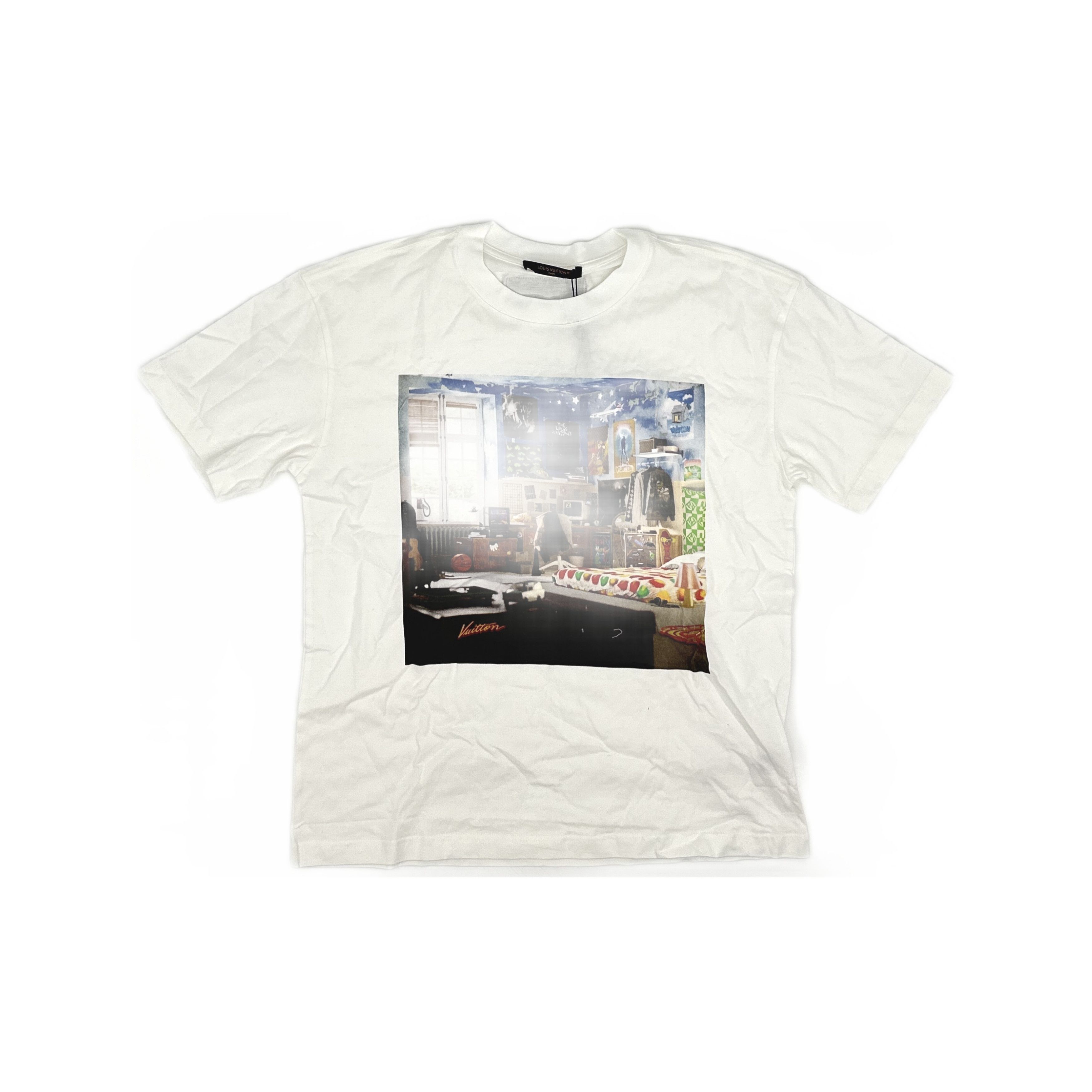 Louis Vuitton Louis Vuitton Painted Graphic T-Shirt US M Size US M / EU 48-50 / 2 - 1 Thumbnail