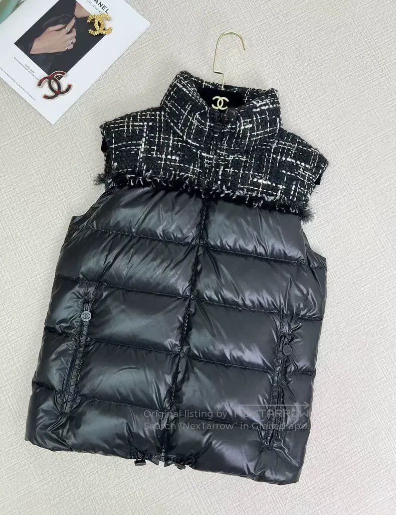 Chanel Chanel Ski series woven logo letter stitching down vest Size XXS / US 00 / IT 34 - 2 Thumbnail