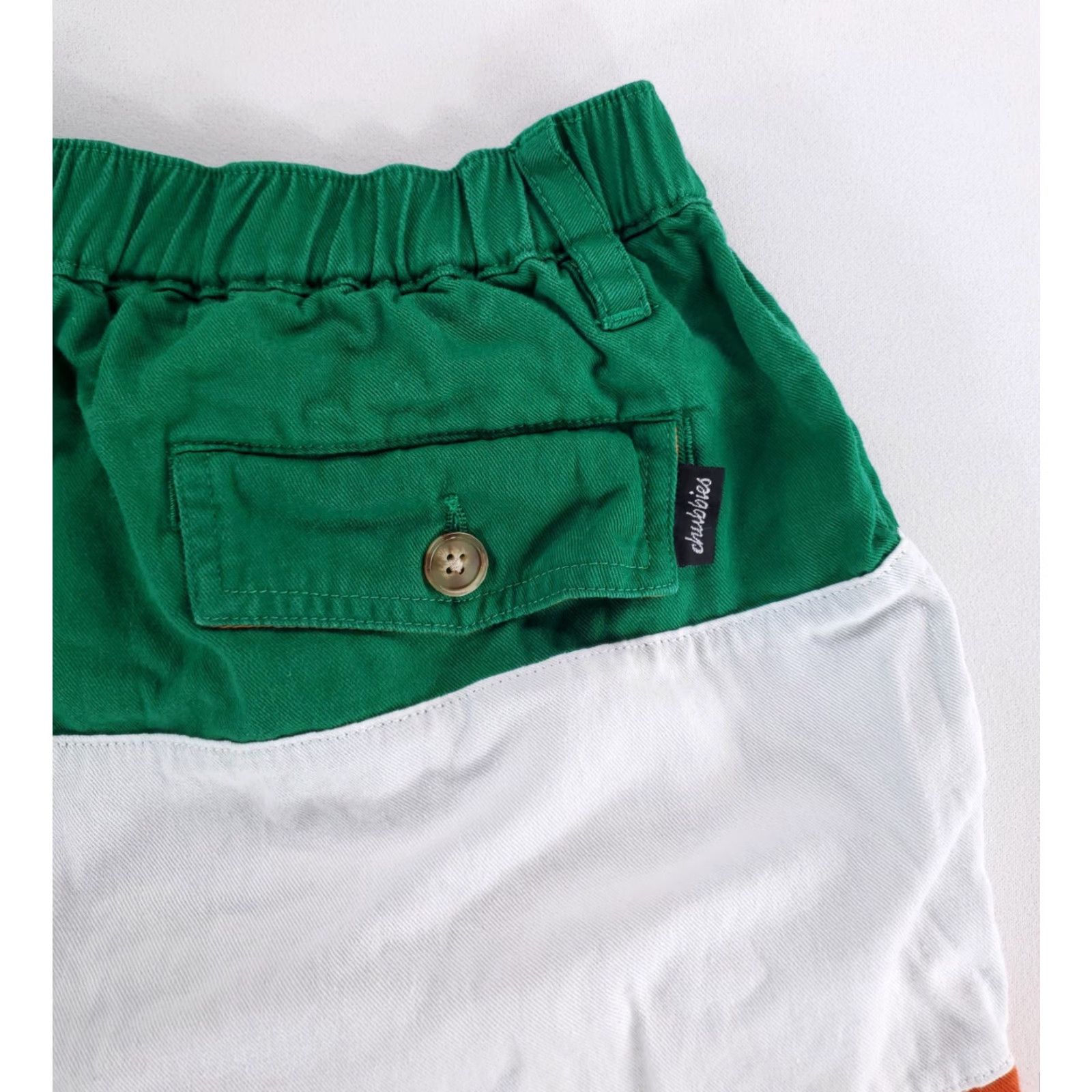 Chubbies Chubbies Shorts 7in Inseam Irish Flag Ireland Green White Orange Mens M Multicolor Chino Mens Size US 31 - 4 Thumbnail