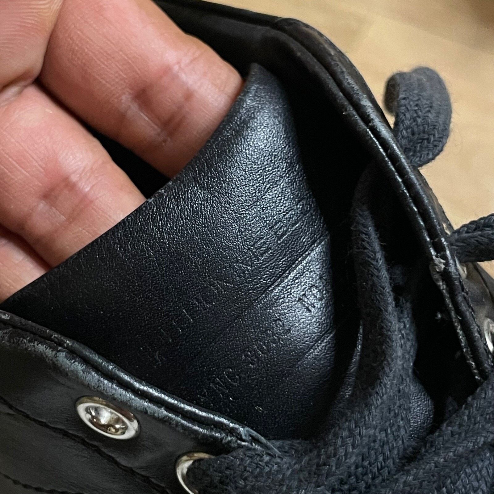 Dior Christian Dior Homme Sneakers Men's Low TOP Black Leather Size US 9 / EU 42 - 9 Thumbnail