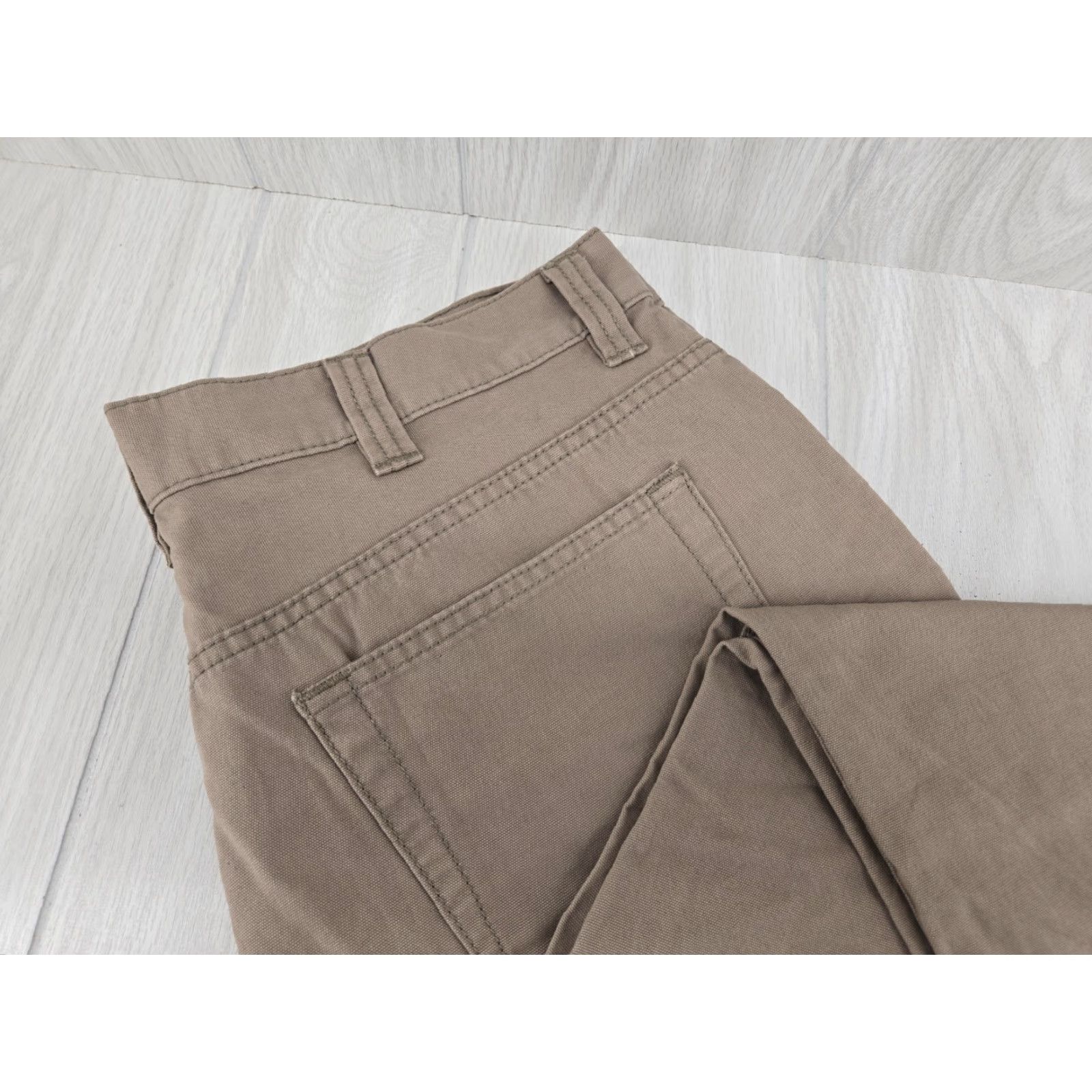 The Mountain Blue Mountain Pants Mens 38 X 30 Khaki Tan Canvas Khakis Outdoor Pockets Regular Inseam 30 Mens Size US 38 / EU 54 - 3 Thumbnail