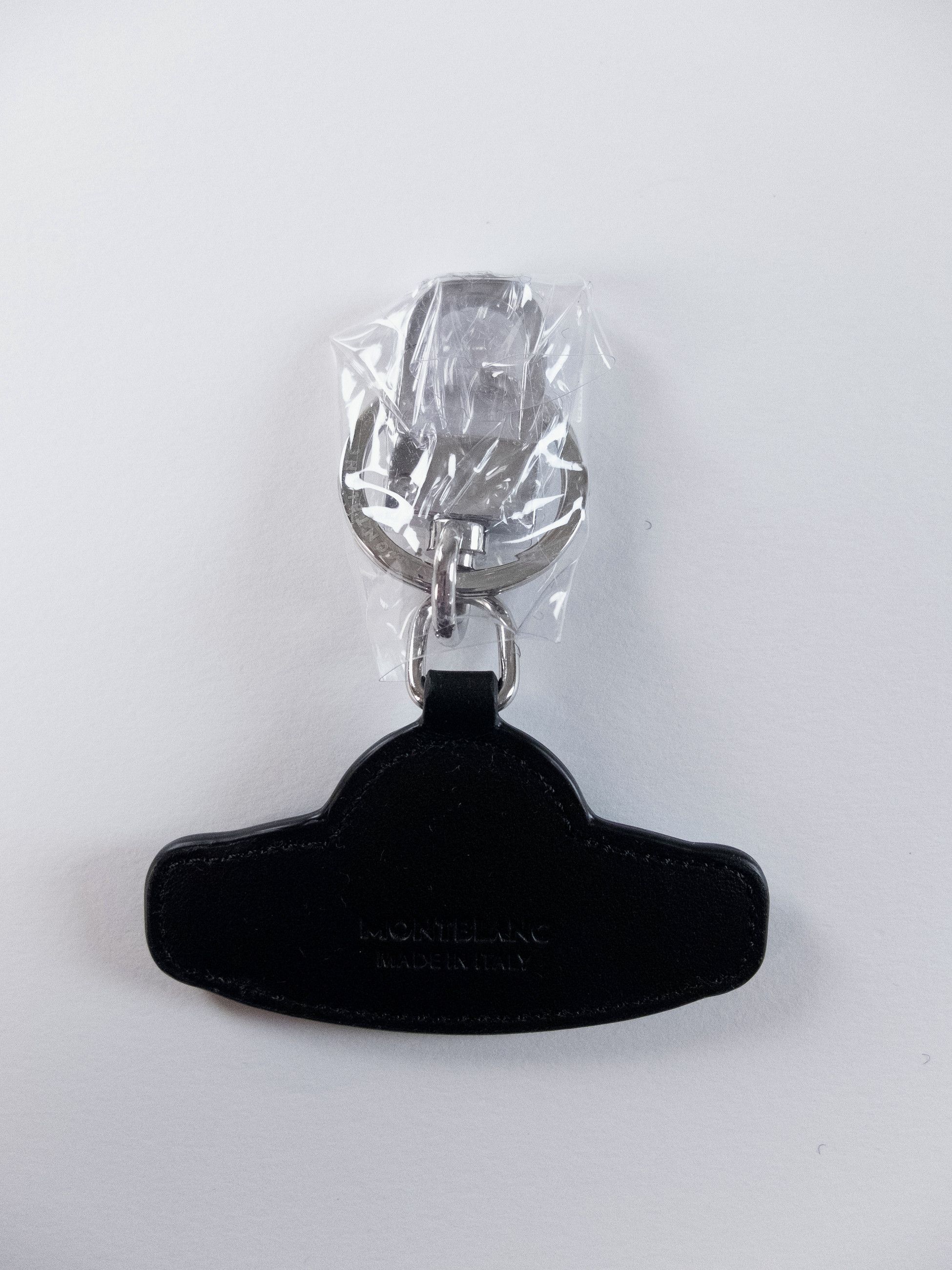 Montblanc MONTBLANC Meisterstück blue black UFO leather keyring q Size ONE SIZE - 4 Thumbnail