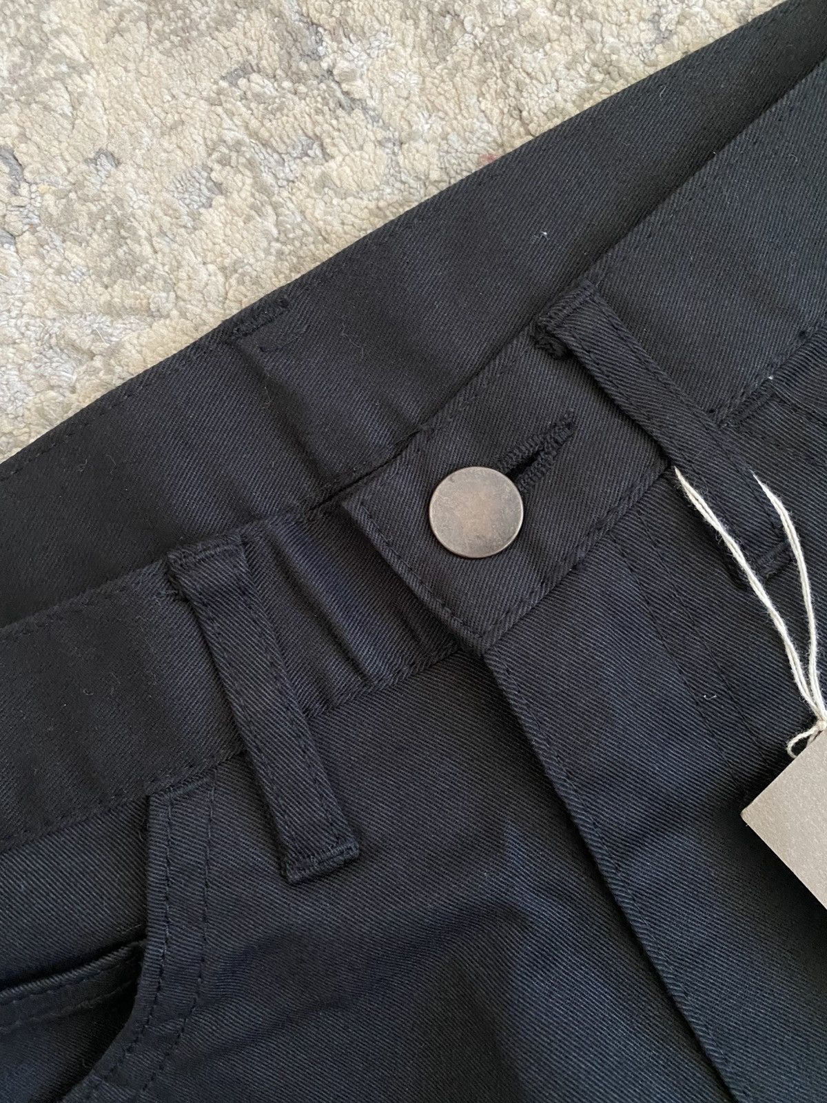 Comme des Garcons Homme Plus CDGH - AD2008 Black Pant Denim Size US 29 - 2 Thumbnail