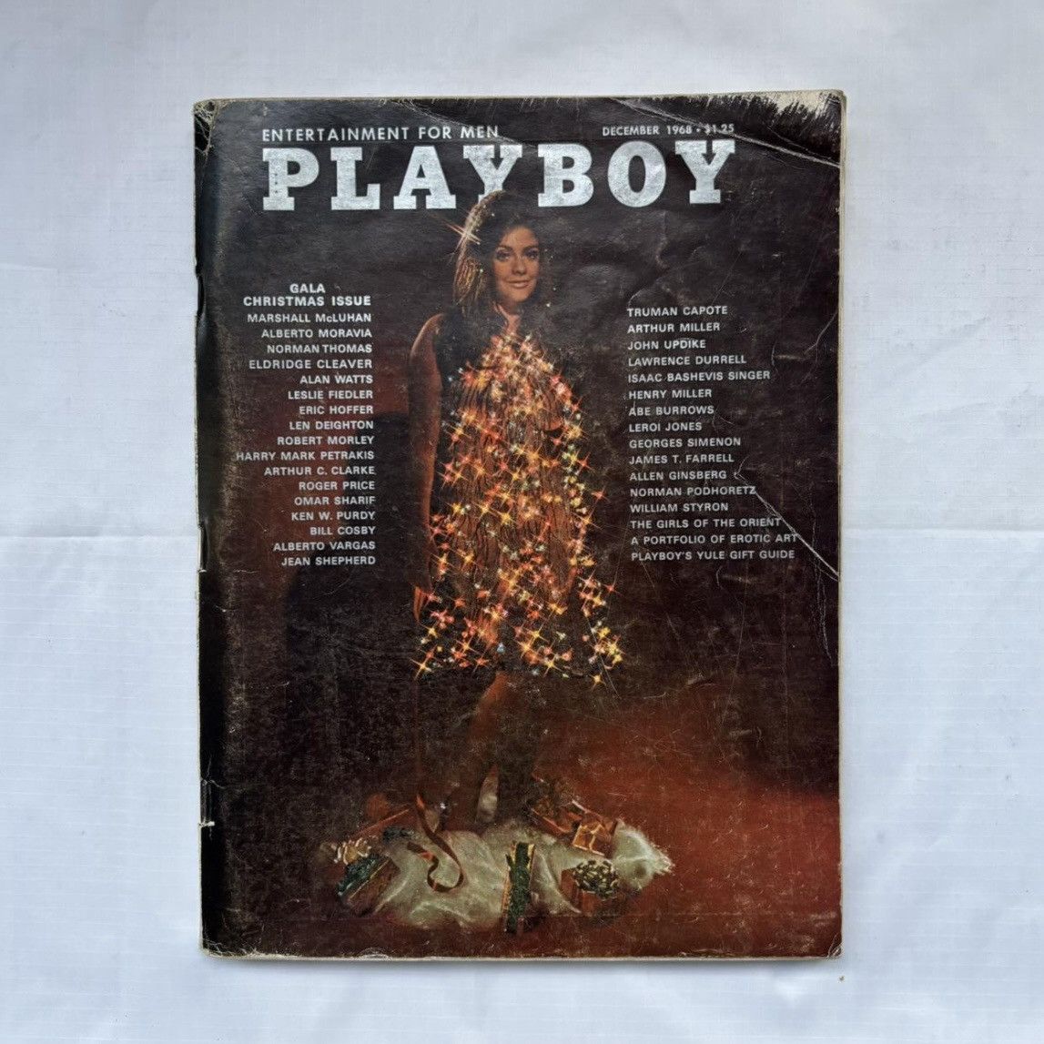 Playboy VINTAGE PLAYBOY MAGAZINE DECEMBER 1968 Size ONE SIZE - 4 Thumbnail