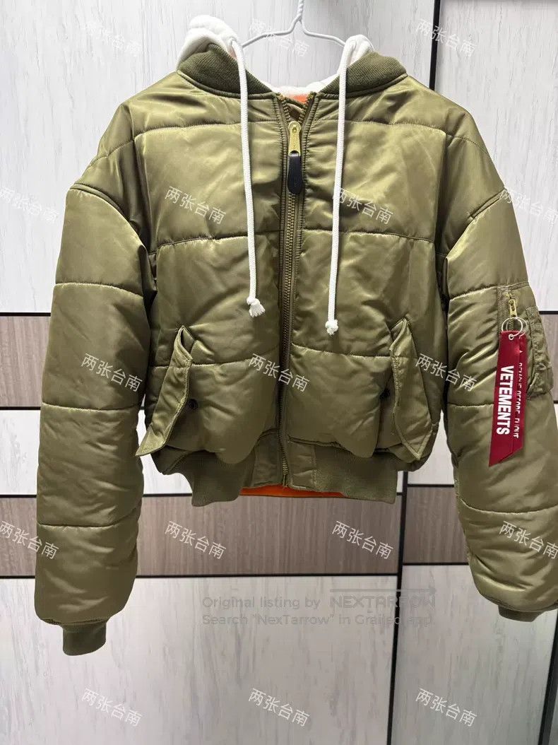 Vetements Vetements X Alpha Industries AW 18 Moto Bomber | Grailed