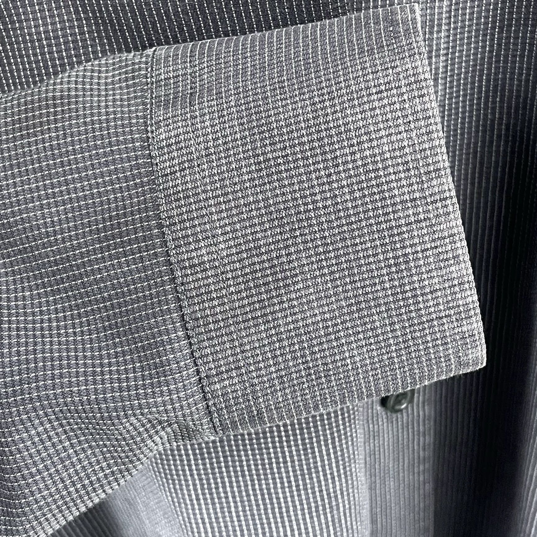 Joseph Abboud Joseph Abboud Gray Button Down Shirt Medium Long Sleeve Casual Business Mens Size 40R - 5 Thumbnail