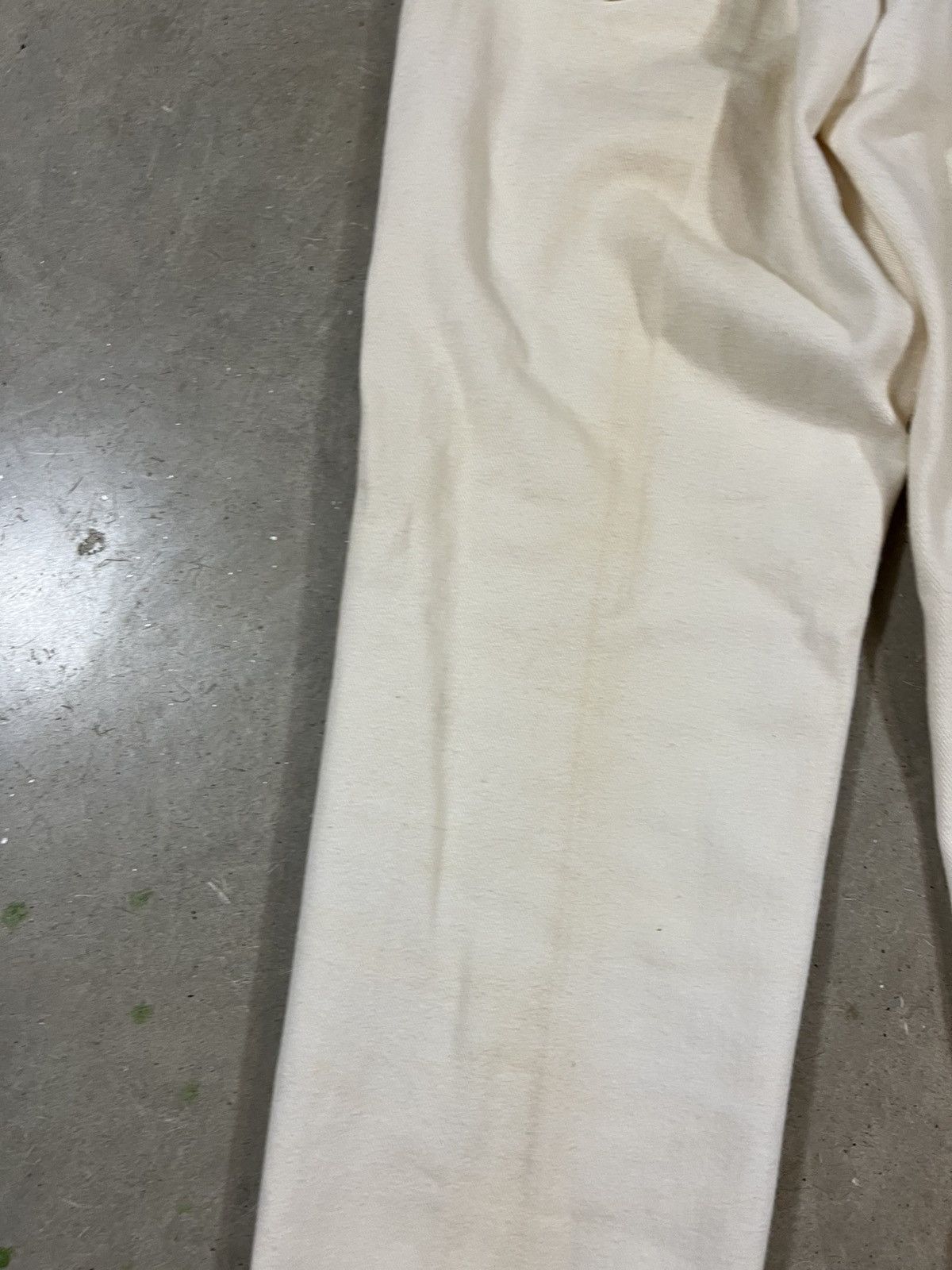 Edwin × Vintage Vintage Edwin White Tapered Jeans 26x28 Size 26" / US 2 / IT 38 - 8 Thumbnail