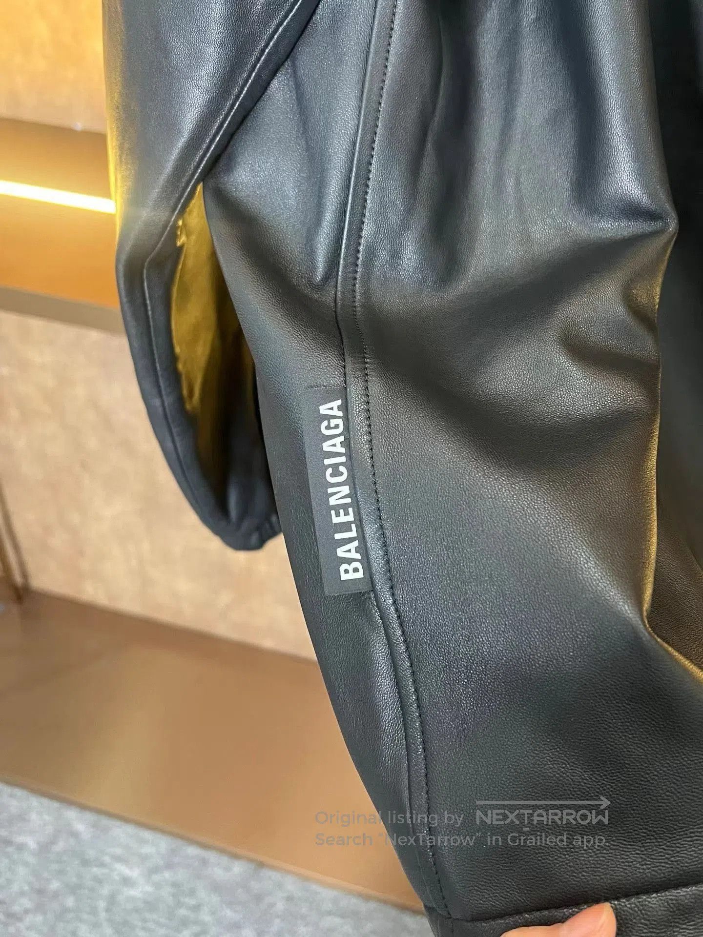 Balenciaga Balenciaga Black Padded Leather Jacket. Size US S / EU 44-46 / 1 - 4 Thumbnail