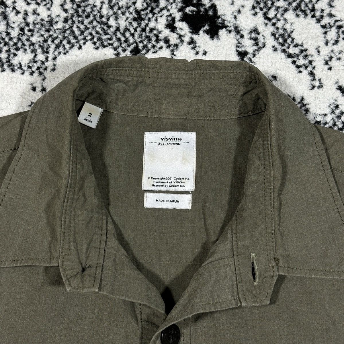 Visvim VISVIM AHAB SHIRT ARMY Size US M / EU 48-50 / 2 - 2 Thumbnail