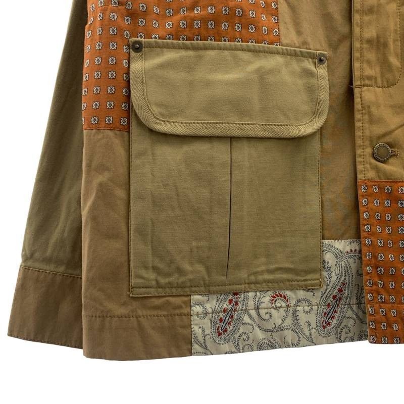 Comme des Garcons COMME des GARCONS HOMME 24SS Patchwork Field Jacket Size US S / EU 44-46 / 1 - 4 Thumbnail