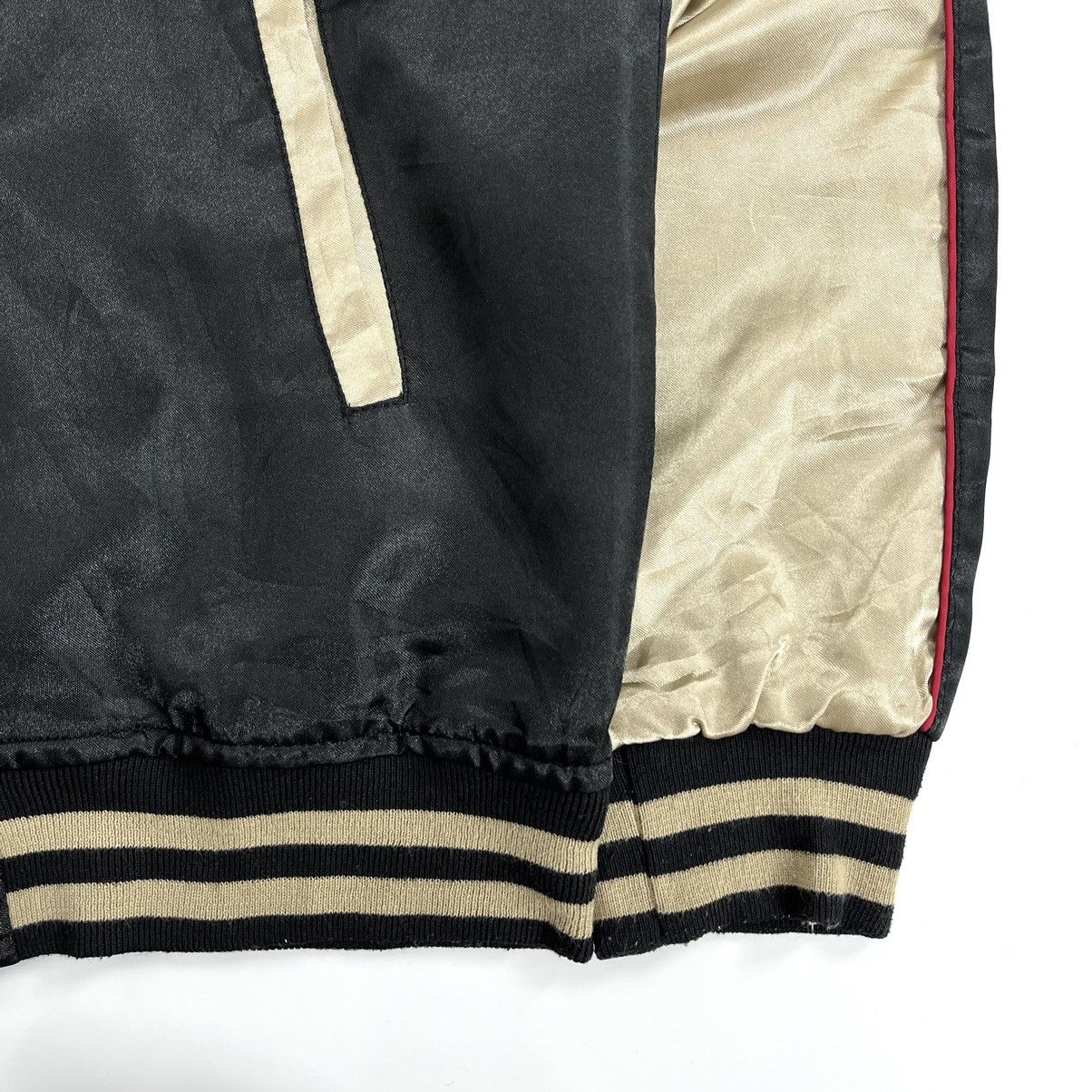 Japanese Brand × Vintage Vtg Traditional Style Fujin Raijin Sukajan Souvenir Jacket Size US M / EU 48-50 / 2 - 9 Thumbnail