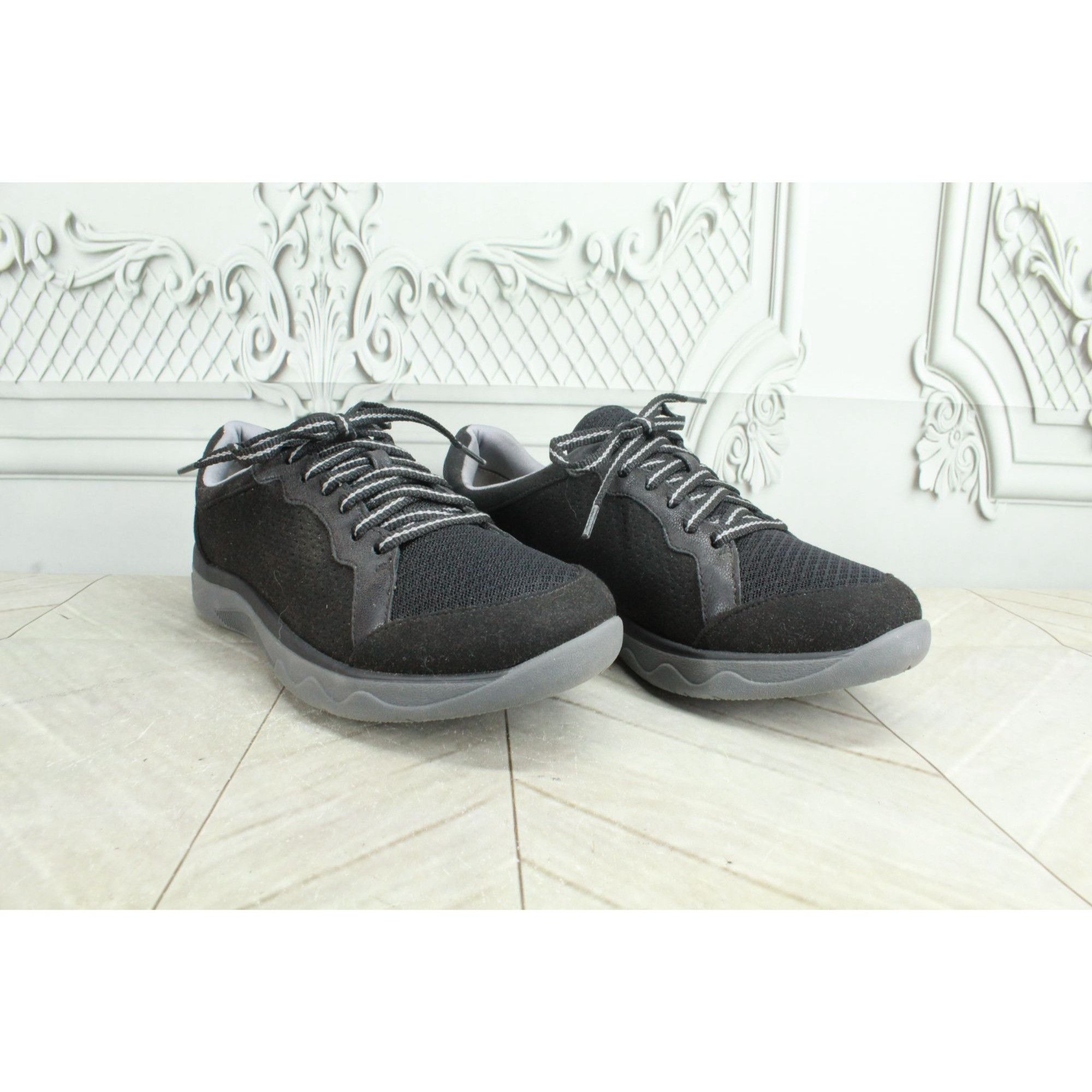 Clarks Clarks Cloudstepper Black Nylon Cushioned Casual Sneakers Size US 6.5 / IT 36.5 - 3 Thumbnail