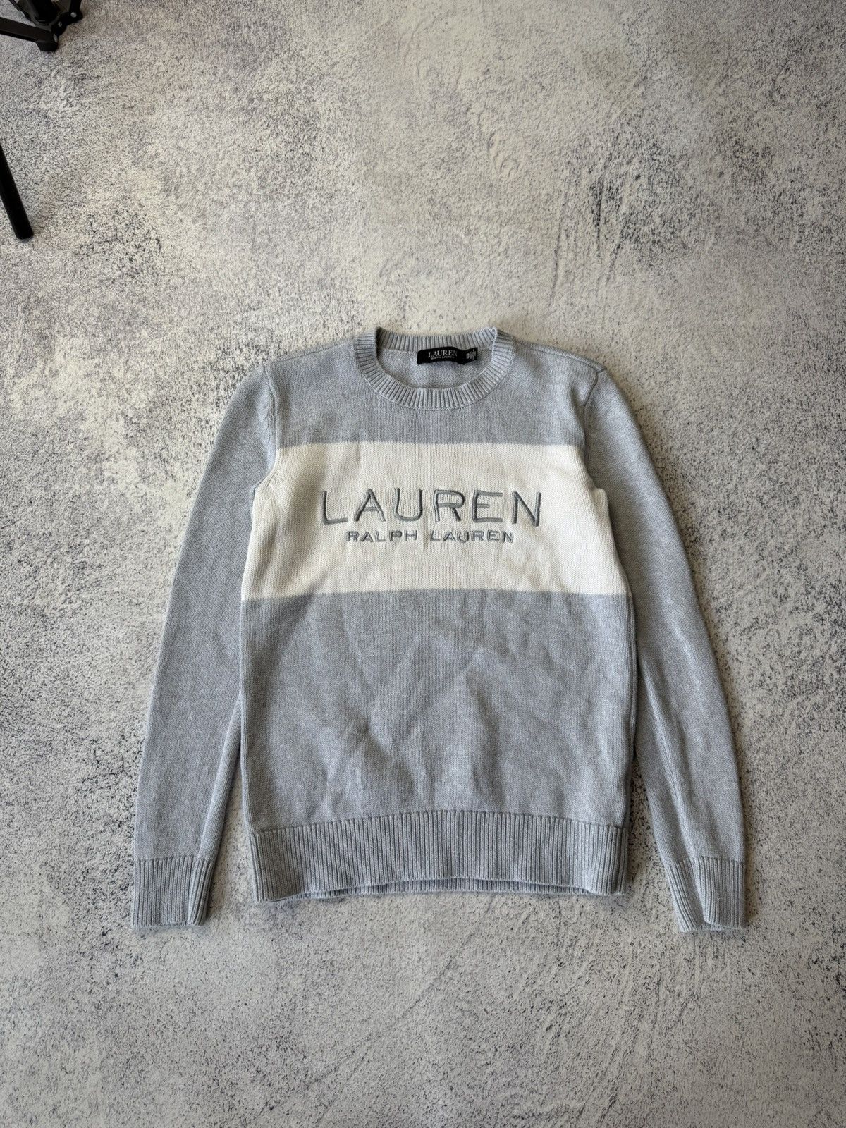 Polo Ralph Lauren Vintage Women’s Polo Ralph Lauren Sweater Big Logo Y2K Size XS / US 0-2 / IT 36-38 - 4 Thumbnail