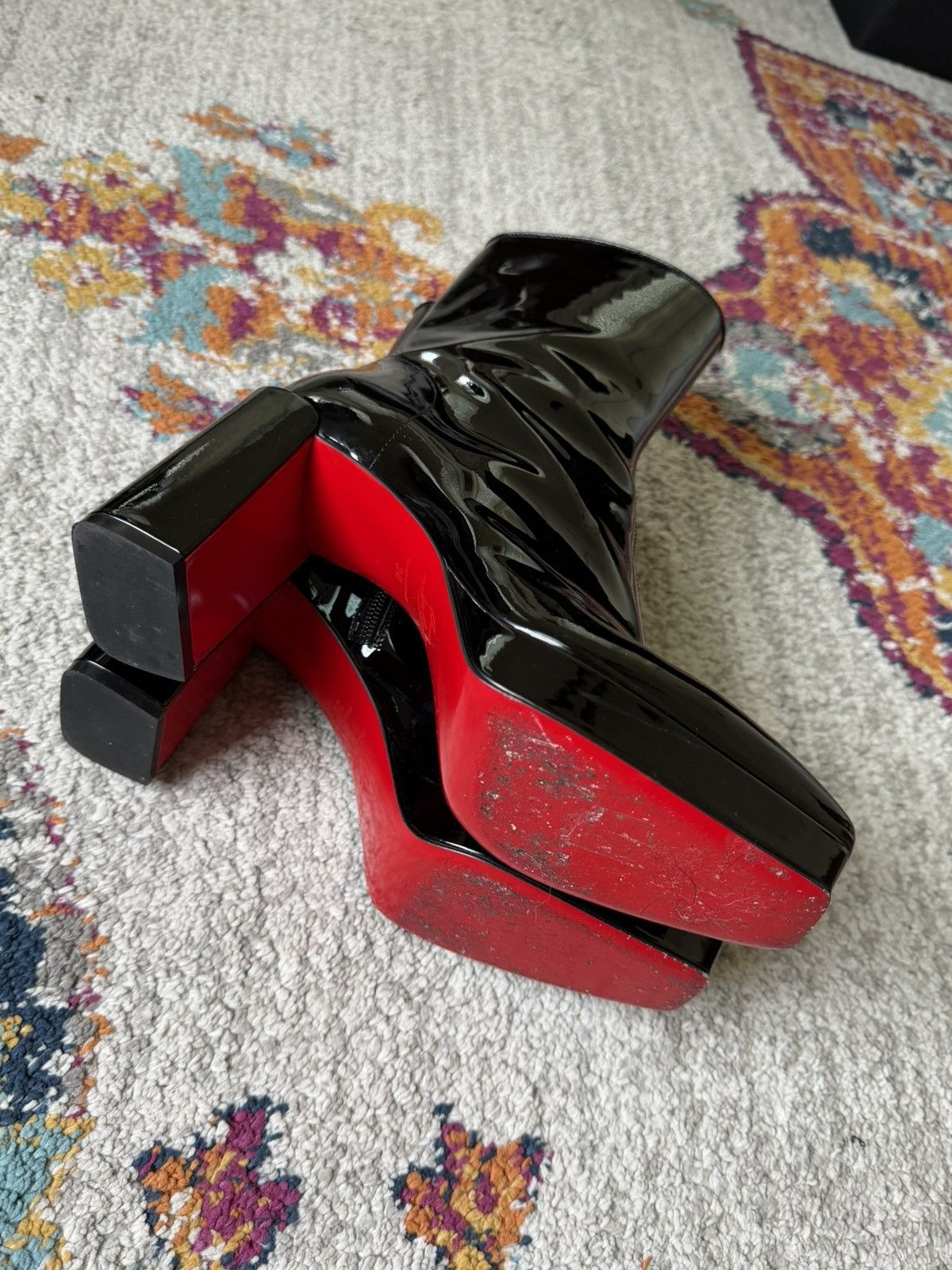 Christian Louboutin Christian Louboutin Alleo 90 Boots Size US 8 / IT 38 - 6 Thumbnail