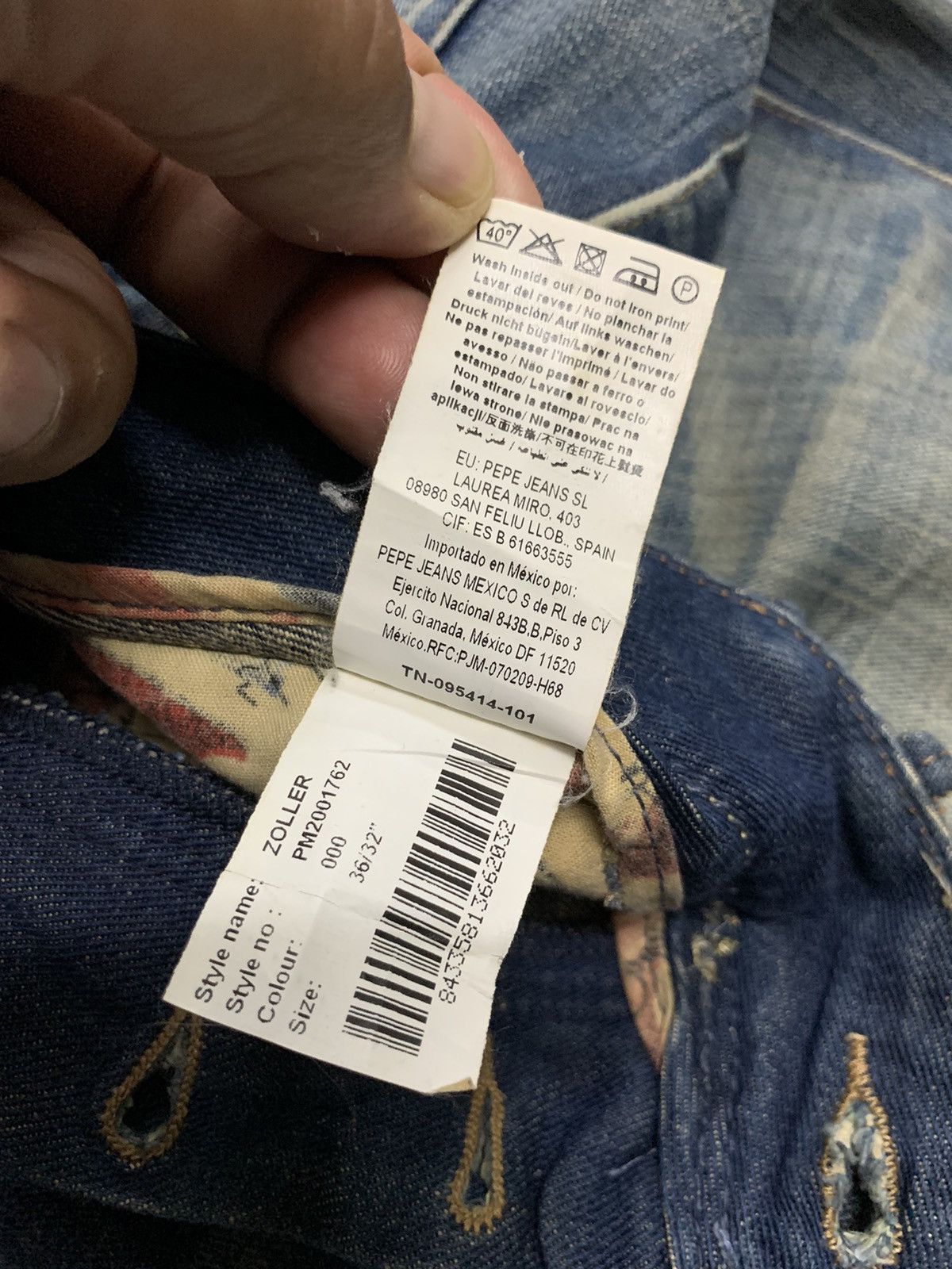 Pepe Jeans VINTAGE PEPE JEANS Denim Size US 36 / EU 52 - 10 Thumbnail