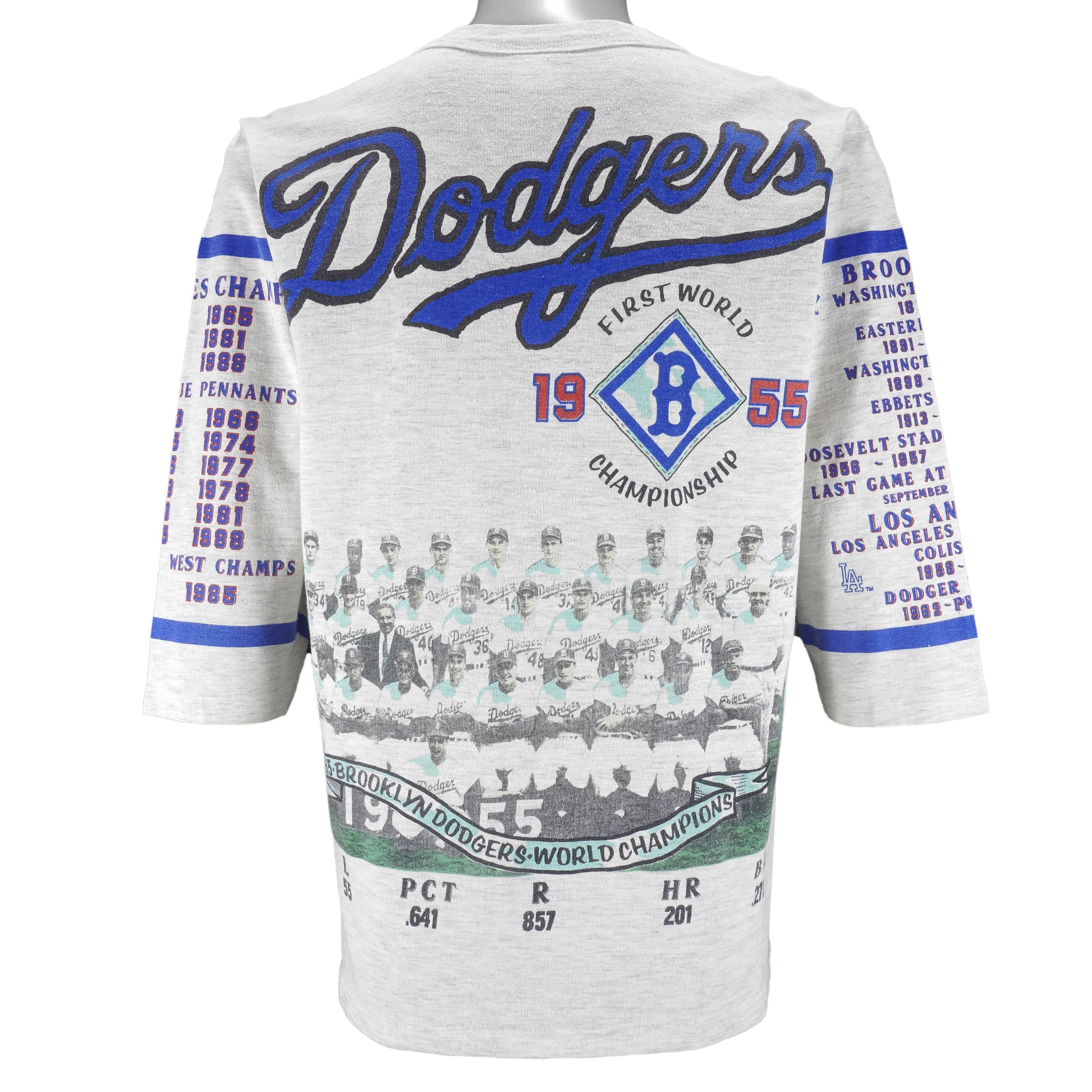 MLB Long Gone - Los Angeles Dodgers T-Shirt 1990s Size US L / EU 52-54 / 3 - 2 Thumbnail