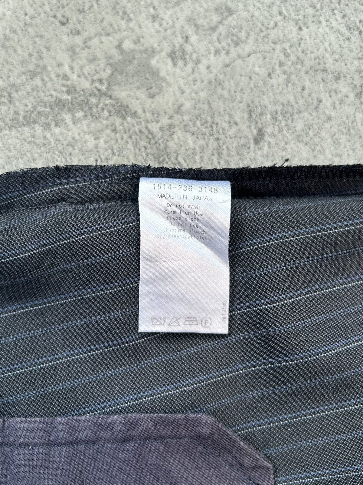 United Arrows United Arrows' Slitz Striped Trousers Size 27" / US 4 / IT 40 - 4 Thumbnail