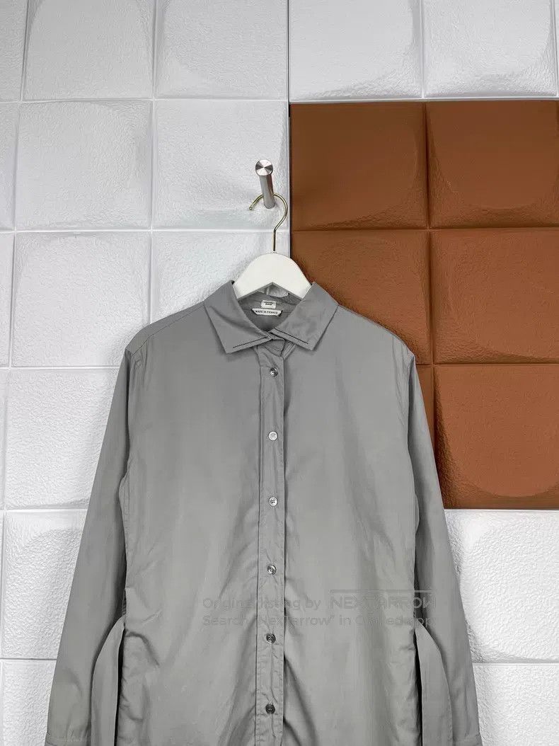 Hermes Hermes Shirt Dress Coat Size XXS / US 00 / IT 34 - 3 Thumbnail