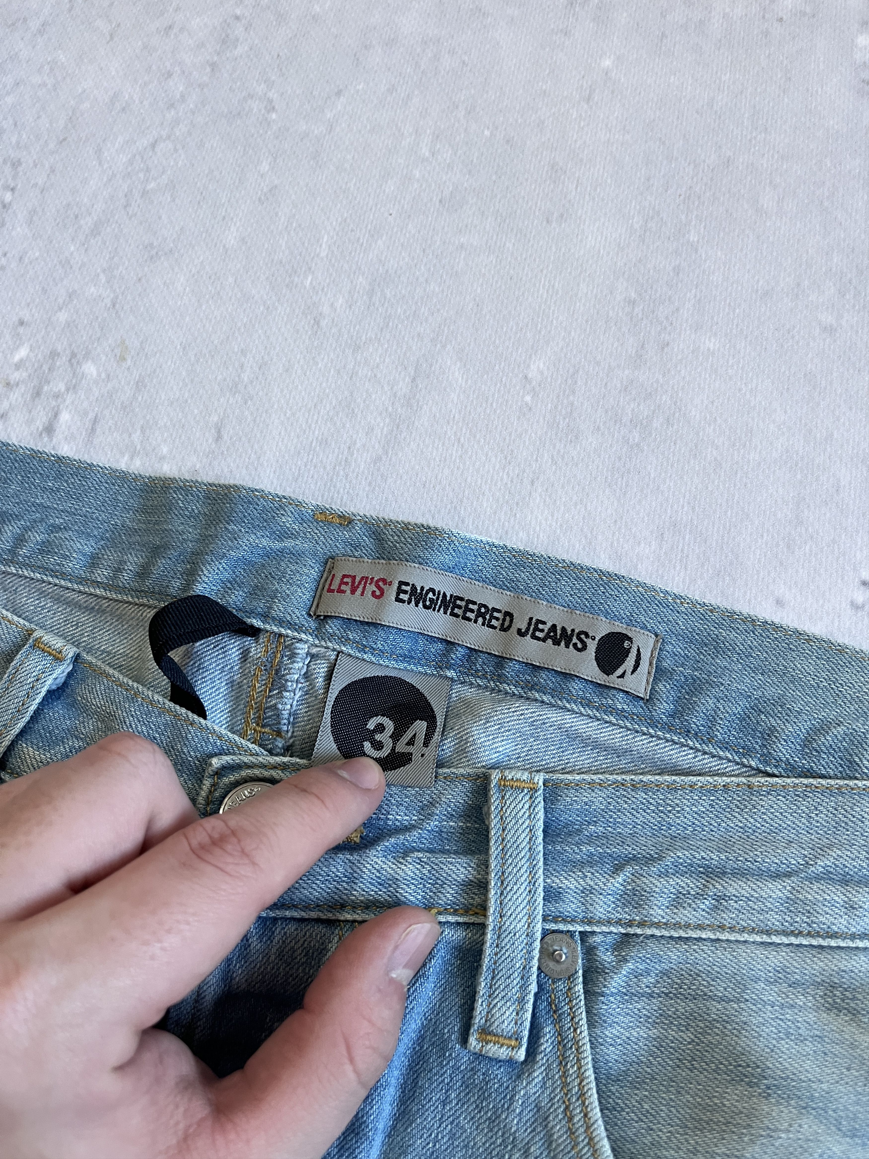 Levi's LEVI'S ENGINEERED JEANS 2011 TWISTED LEG VINTAGE Y2K DENIM Size US 34 / EU 50 - 12 Thumbnail