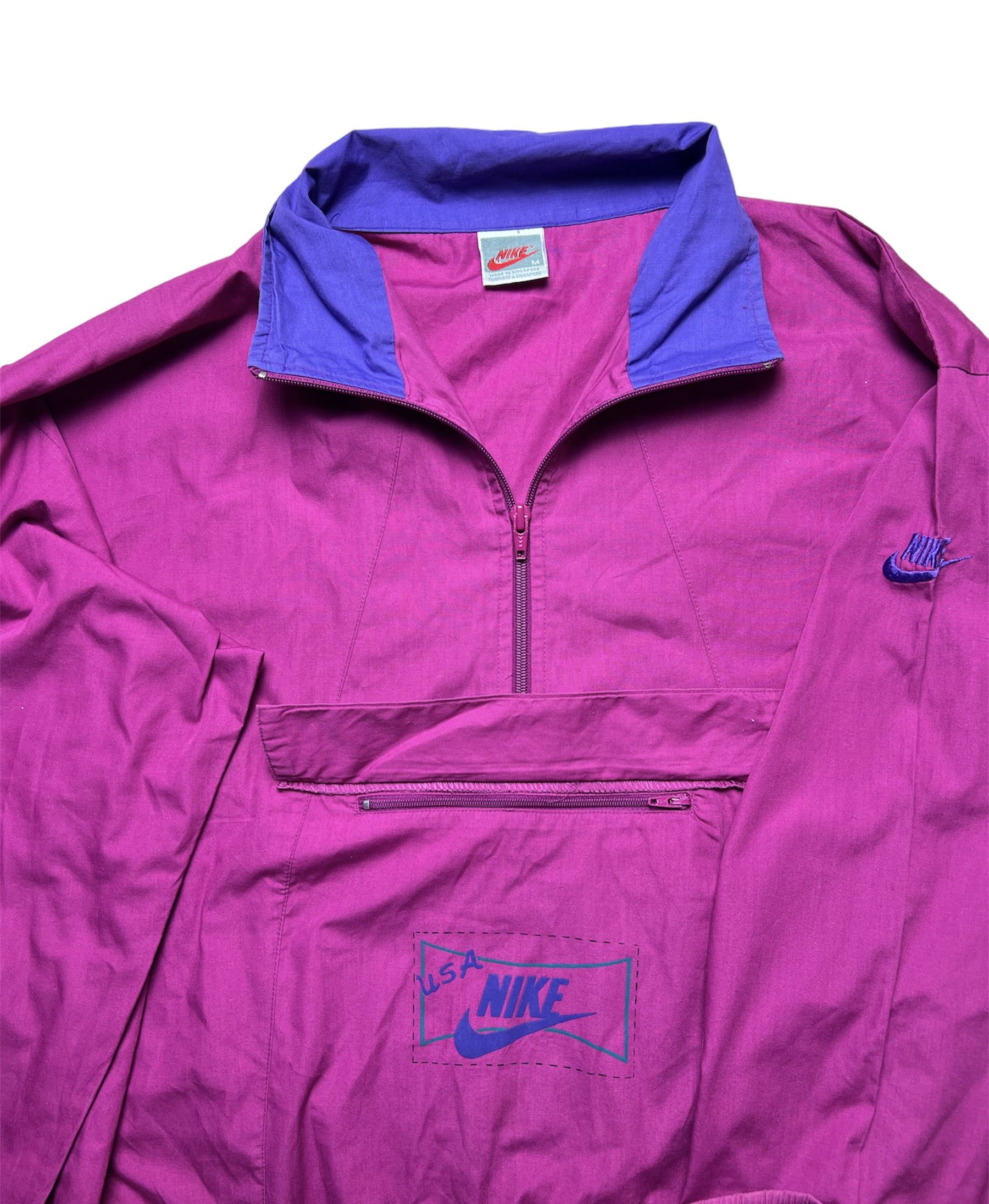 Nike × Sportswear × Vintage OldSchool Nike Vintage set. Jacket+ 3/4 ...