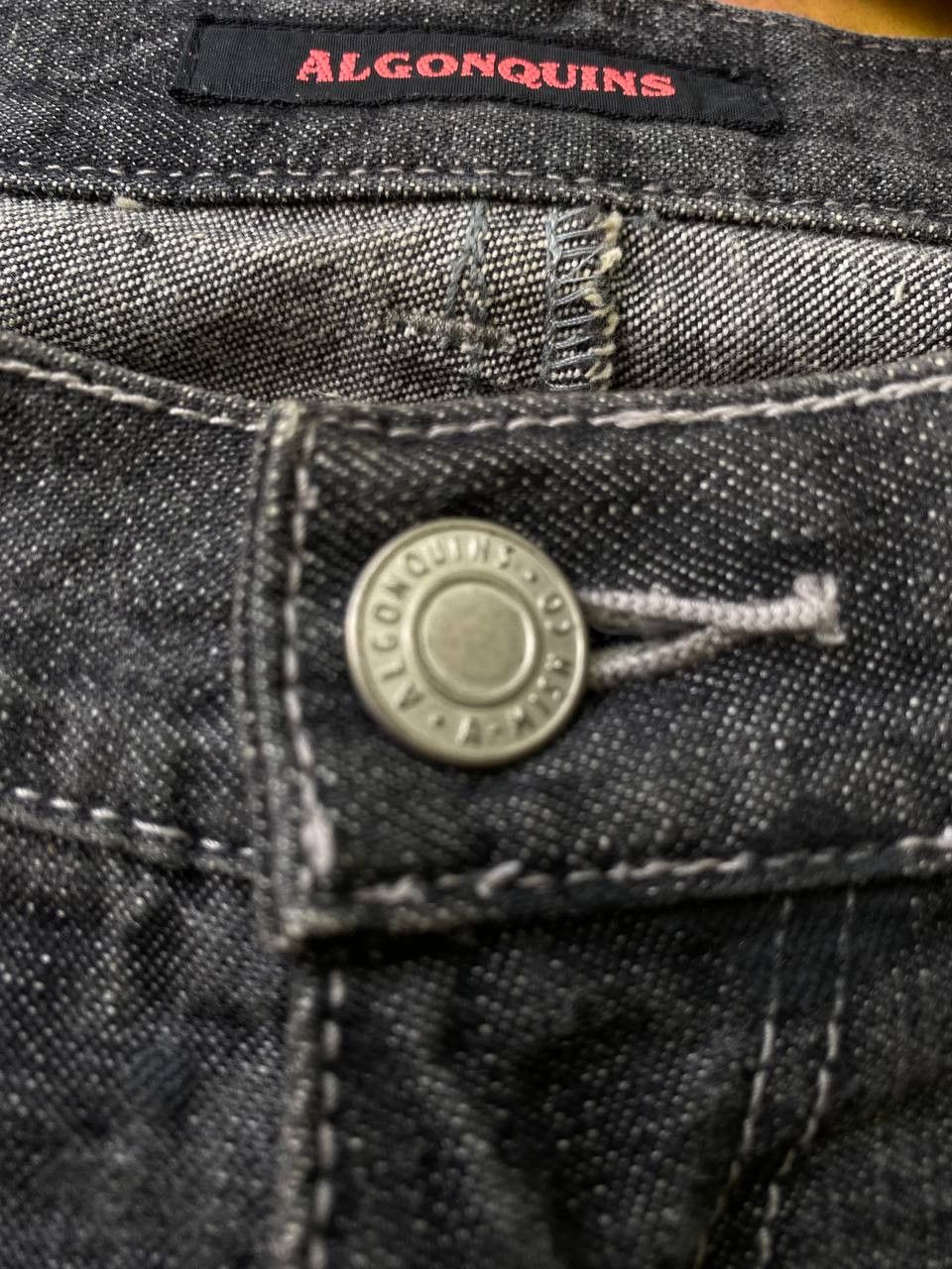 If Six Was Nine × Japanese Brand The Anarchy Algonquins Distressed Demin Jeans Lgb Style Size US 31 - 8 Thumbnail