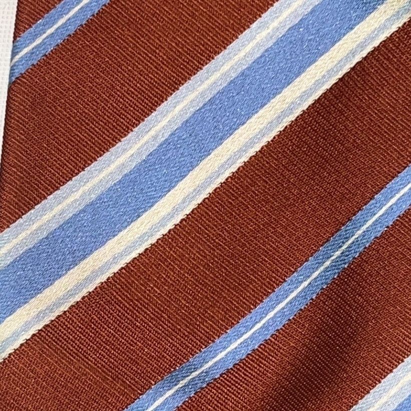 Andrew's Ties ZADI Andrew's Ties Men's Silk Tie Striped Made in Italy Size ONE SIZE - 8 Thumbnail