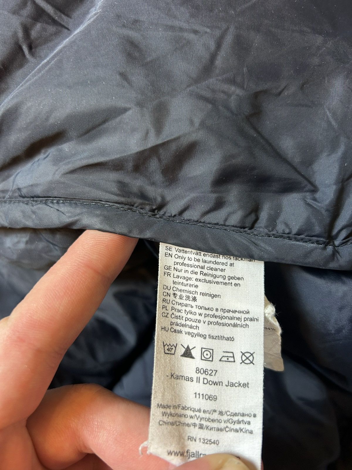 Fjallraven Fjallraven Jacket Down Kamas II 2 Parka. Size US M / EU 48-50 / 2 - 8 Thumbnail
