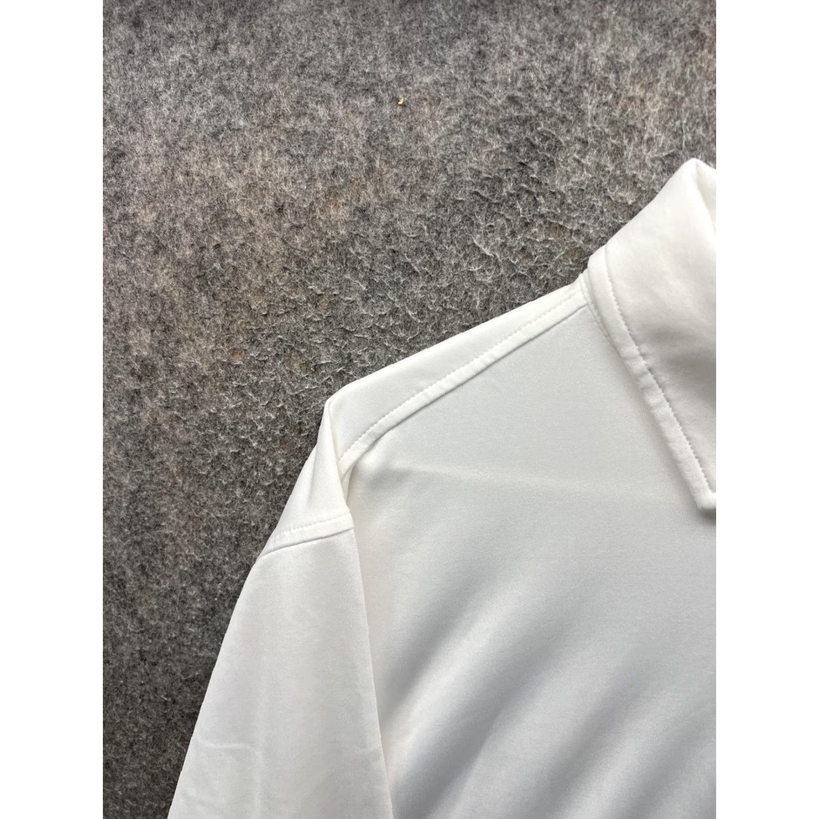 Vintage FG Tech Golf Polo Shirt Mens Large White Short Sleeve Adios Logo Made In USA Size US L / EU 52-54 / 3 - 7 Thumbnail