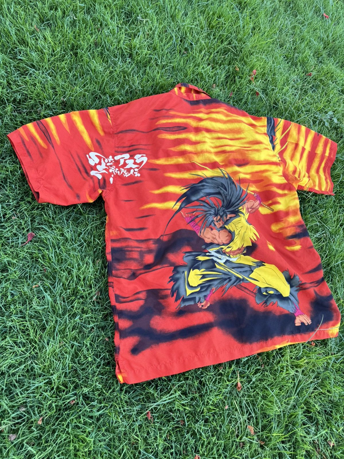 Vintage vintage 1990s anime-themed button-up shirt Size US XXL / EU 58 / 5 - 8 Thumbnail
