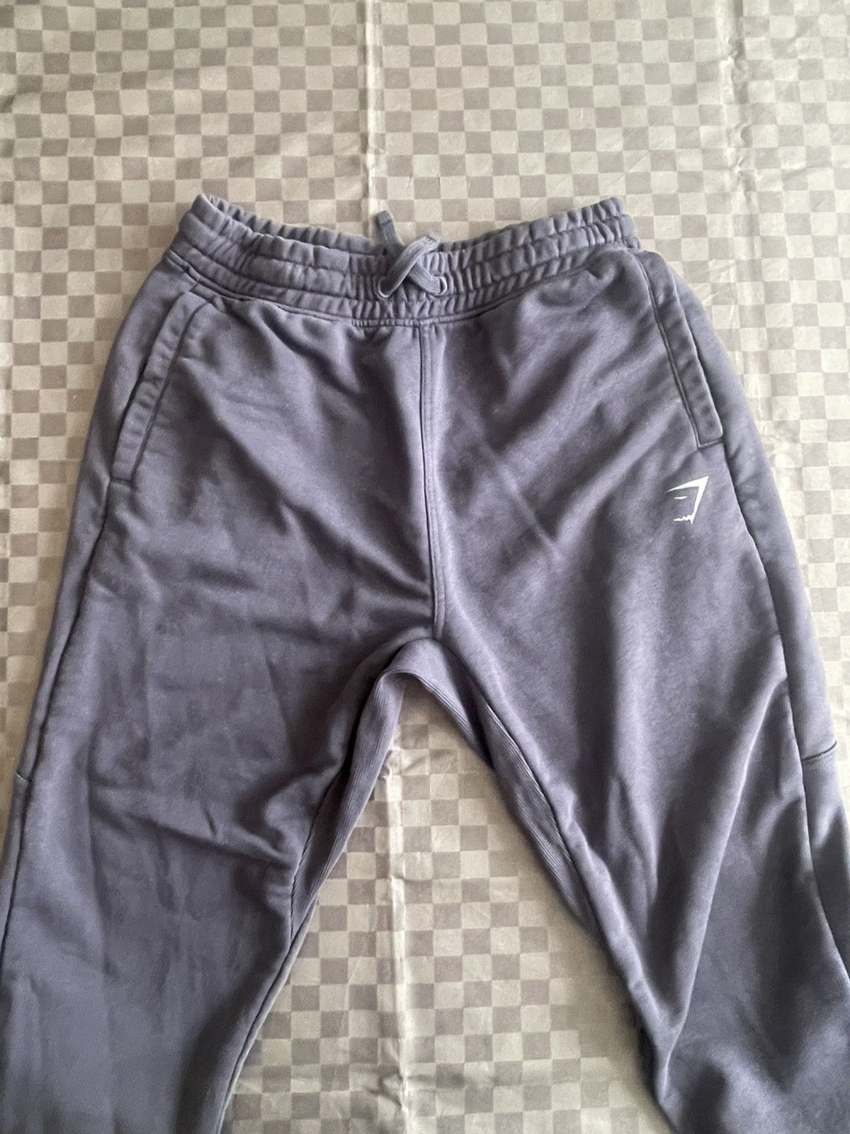 Gymshark gymshark mens Power Wordmark Joggers Oversized Fit (blue M) Size US 34 / EU 50 - 2 Thumbnail