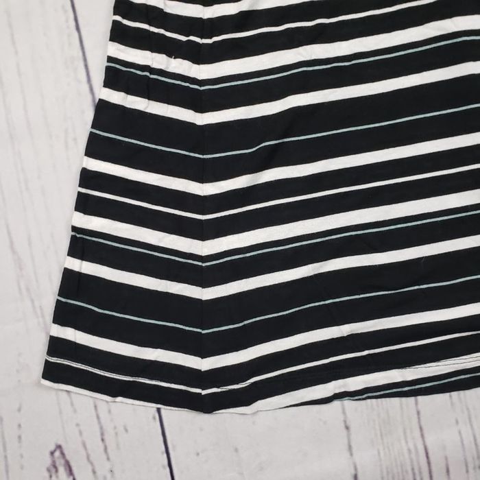 Loft Loft Petites Black & White Striped TShirt Mini Dress XSP Grailed