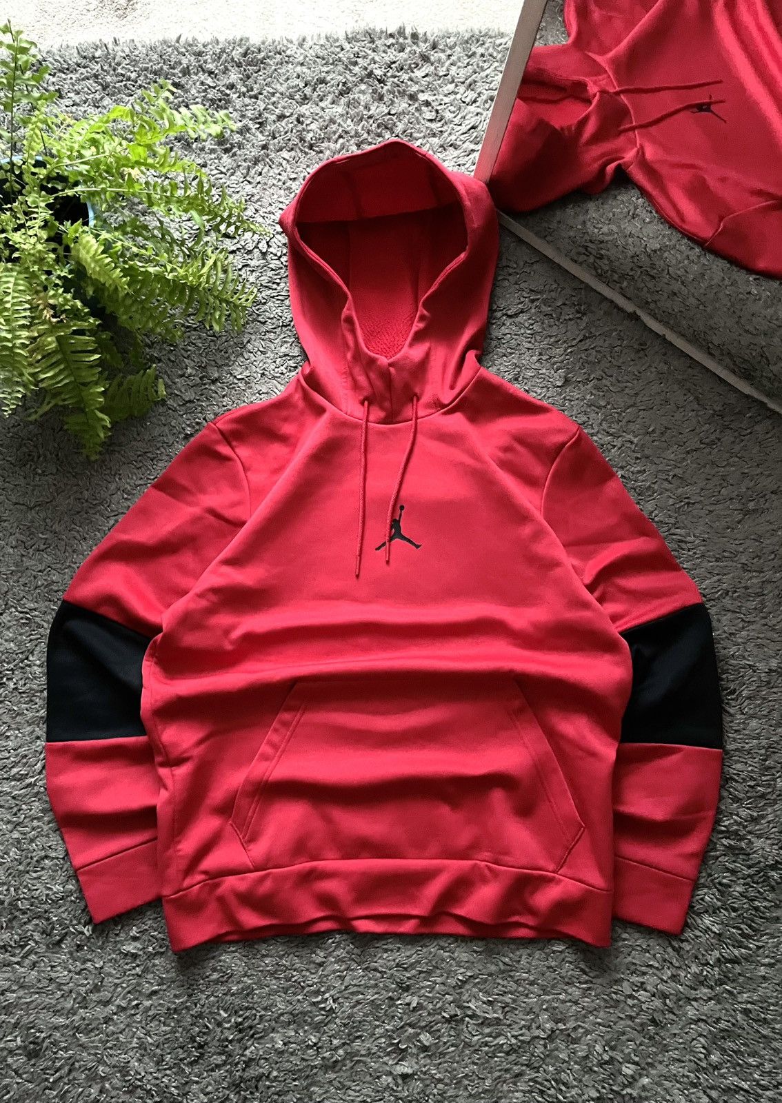 00s Nike Air Jordan Hoodie Streetwear Logo Rare Vintage Y2k