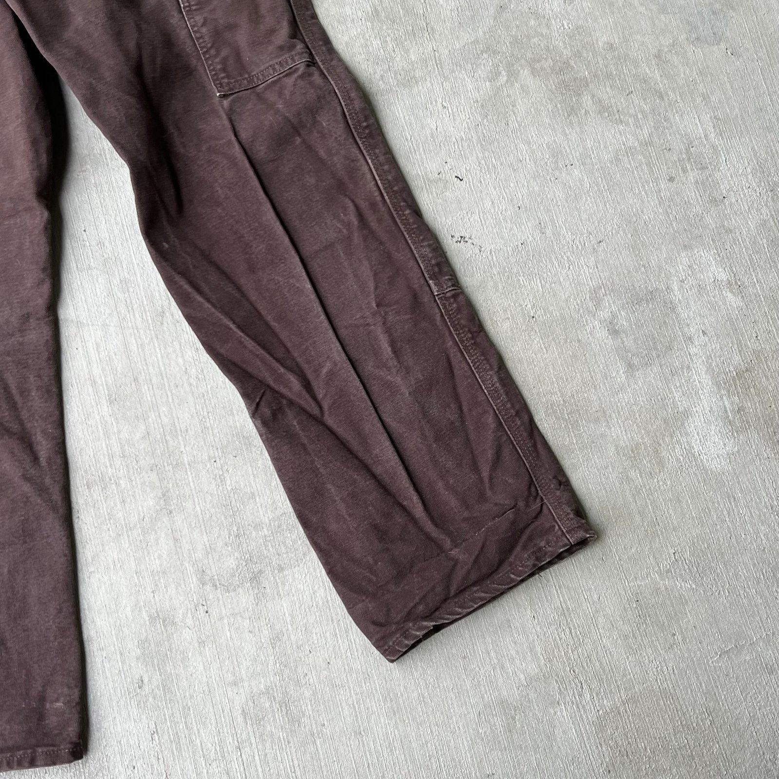 Carhartt × Vintage Carhartt brown double knee work wear carpenter pants Size US 31 - 9 Thumbnail