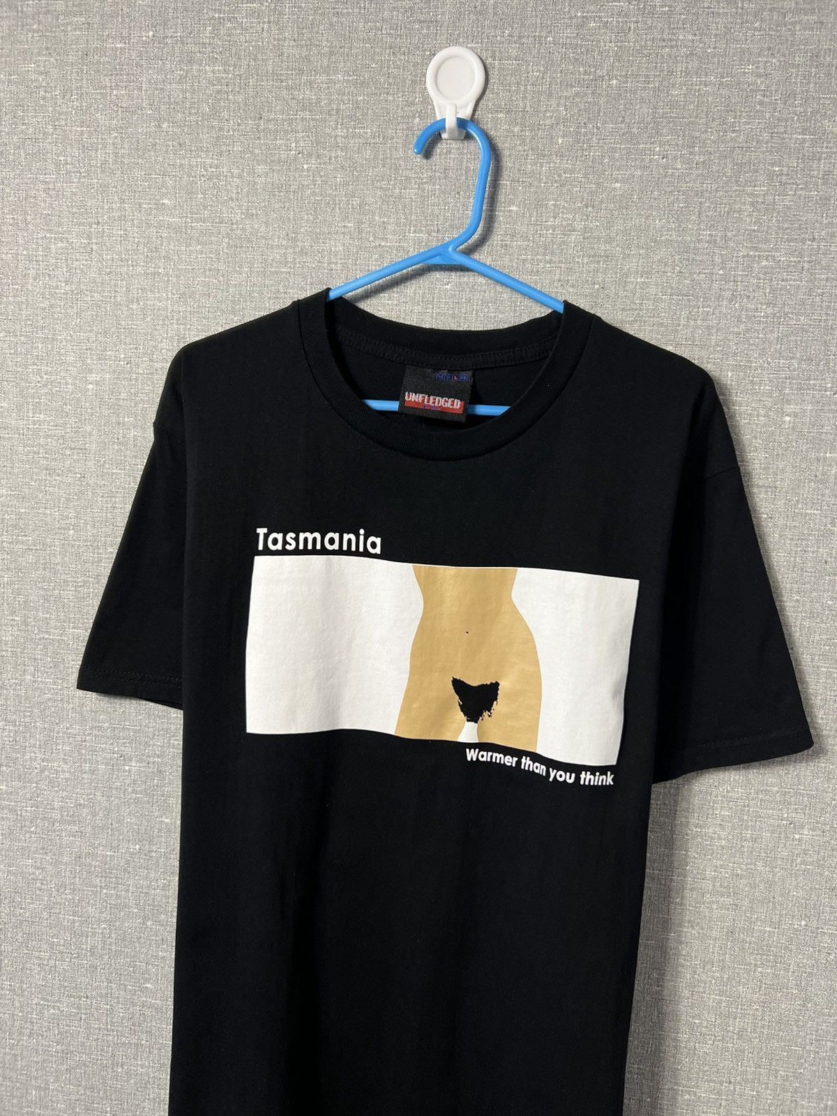 Band Tees Vintage Japanese Brand Unfledged Naked Lady T-Shirt Size US L / EU 52-54 / 3 - 2 Thumbnail