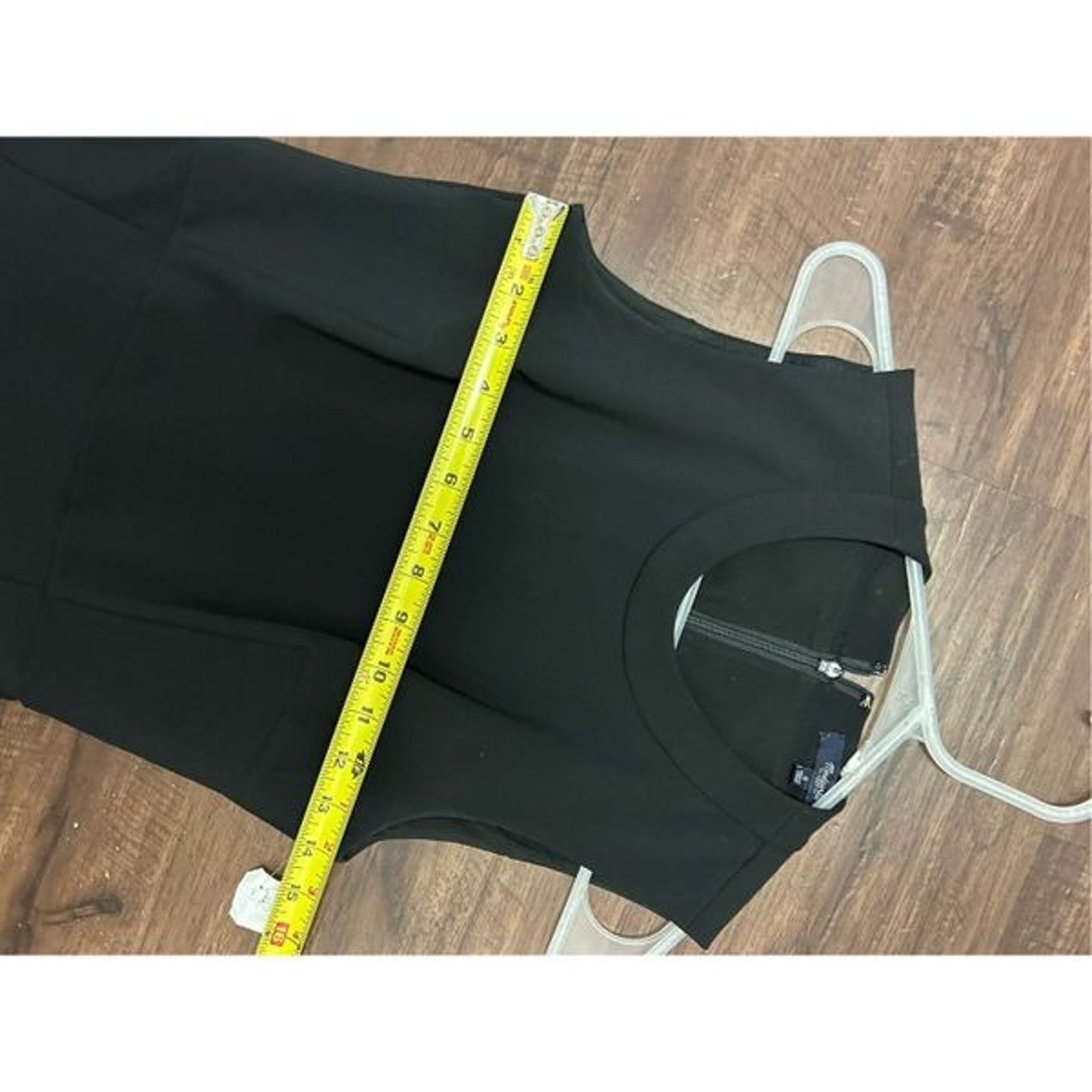 Madewell MADEWELL Anywhere Fit & Flare Black Dress, Sz 0, MSRP $148 Size XS / US 0-2 / IT 36-38 - 3 Thumbnail
