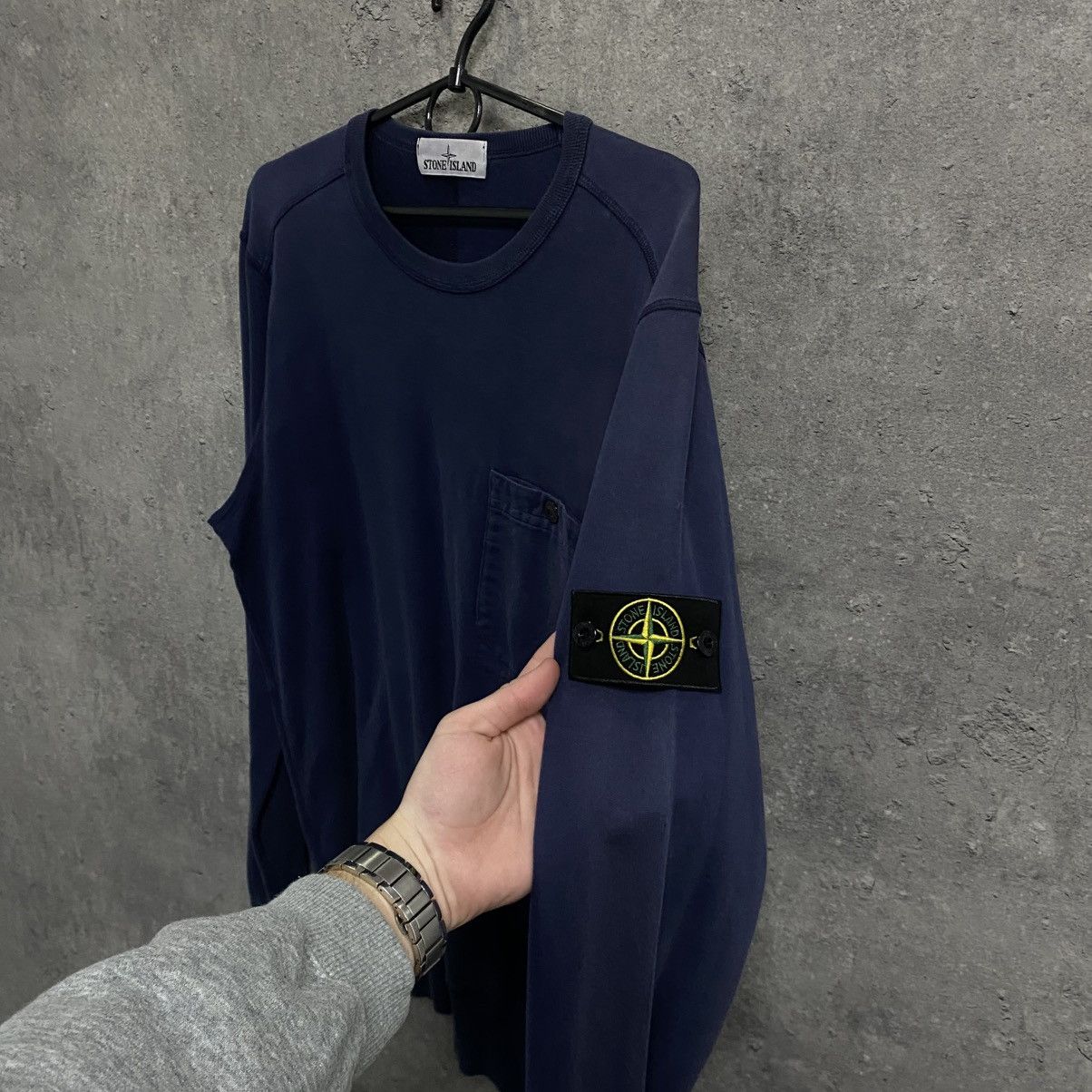 Stone Island Vintage Stone Island Sweatshirt Crewneck Patch Size M Y2K Size US M / EU 48-50 / 2 - 5 Thumbnail