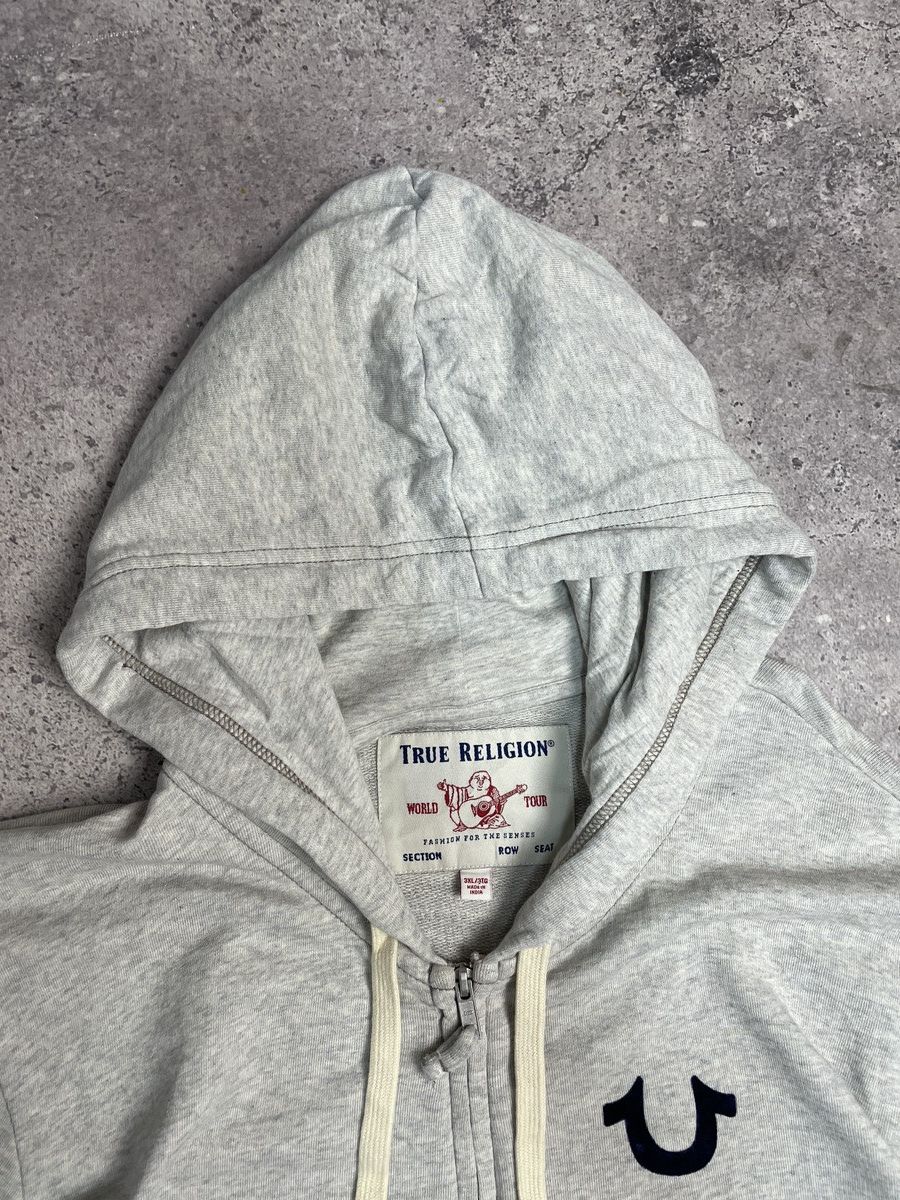 True Religion Vintage True Religion Y2K Avantgarde Zip Hoodie Size US XXL / EU 58 / 5 - 10 Thumbnail
