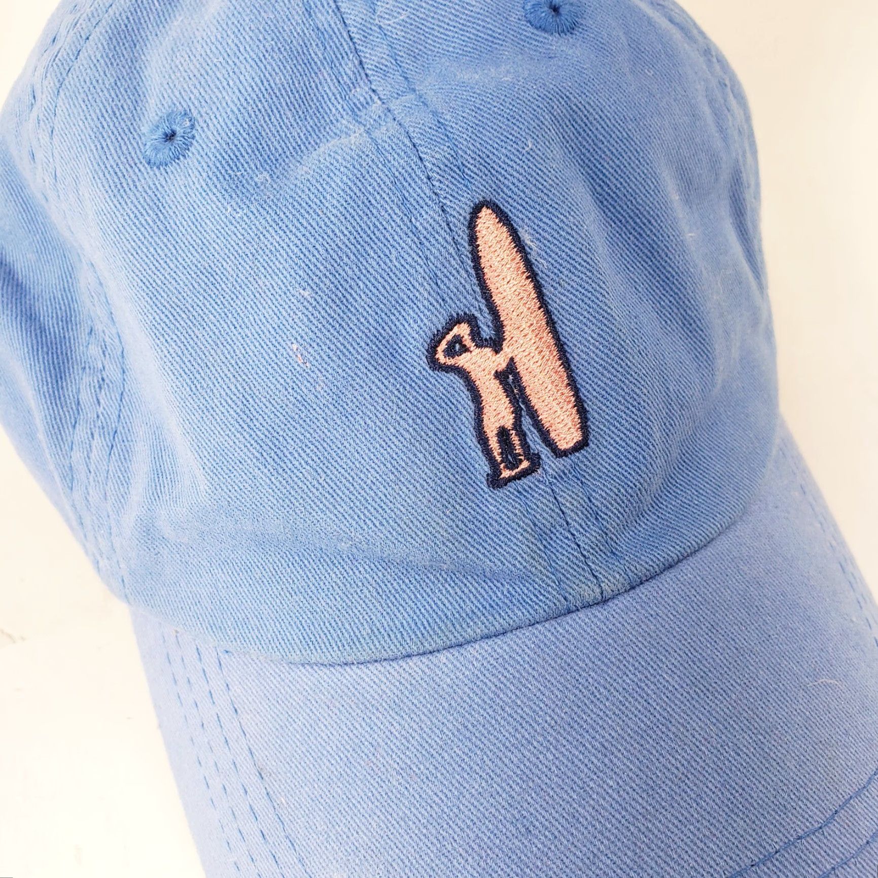johnnie-O VINTAGE? No — Johnnie-O Surf Logo Adjustable Cap Slate Blue Baseball Hat Baseball Cap Johnnie-O Logo Adjustable Cap Crewneck? Size ONE SIZE - 3 Thumbnail